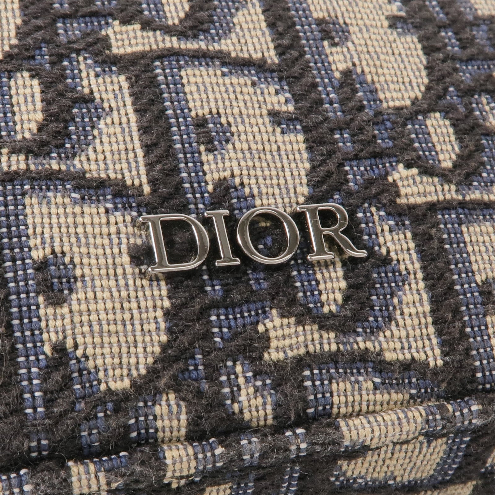 Dior 帆布Safari Messenger Bag銀扣肩背袋