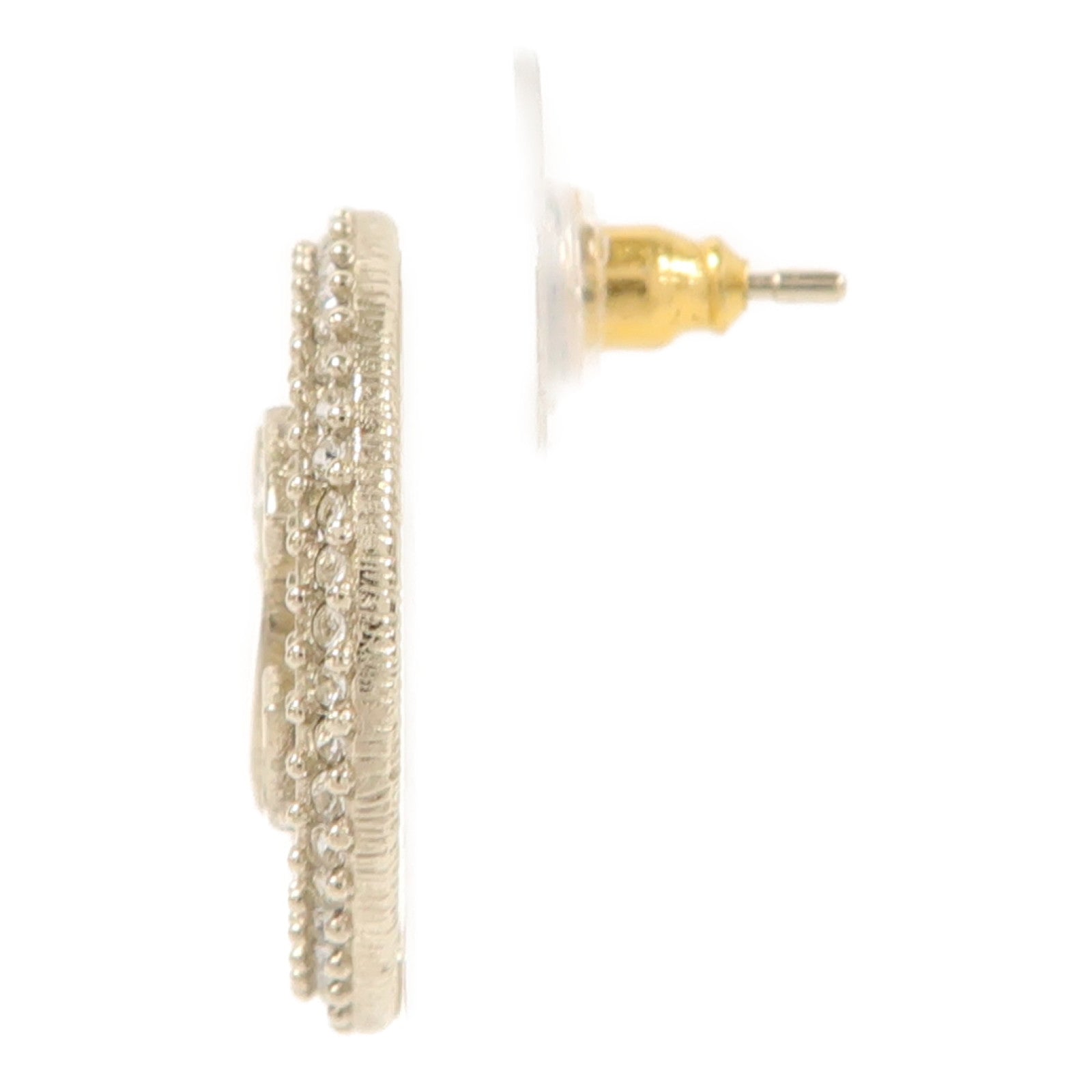 CHANEL 金屬Earring耳環金色