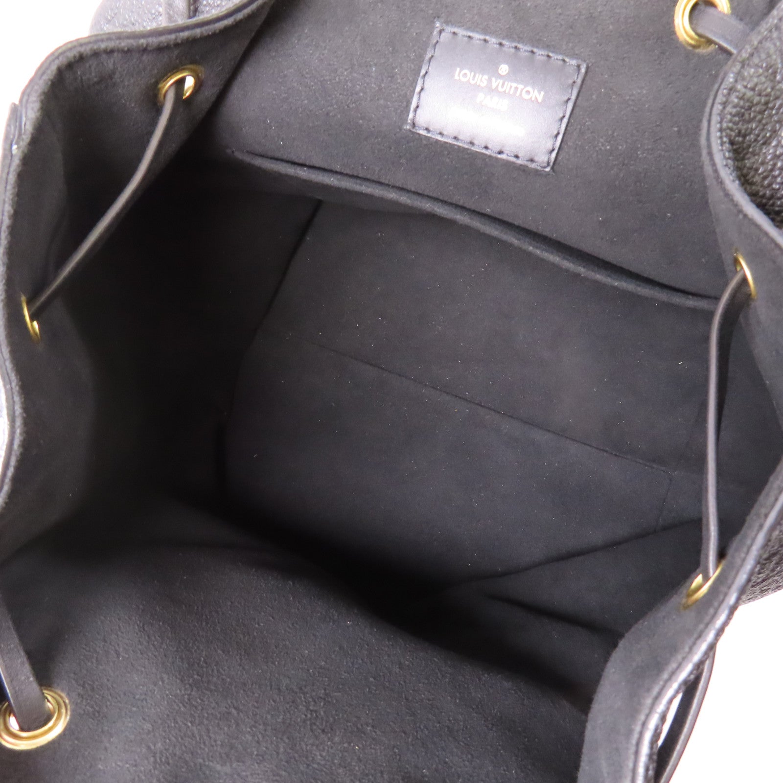 LOUIS VUITTON Monogram Empreinte Montsouris Backpack金扣背包