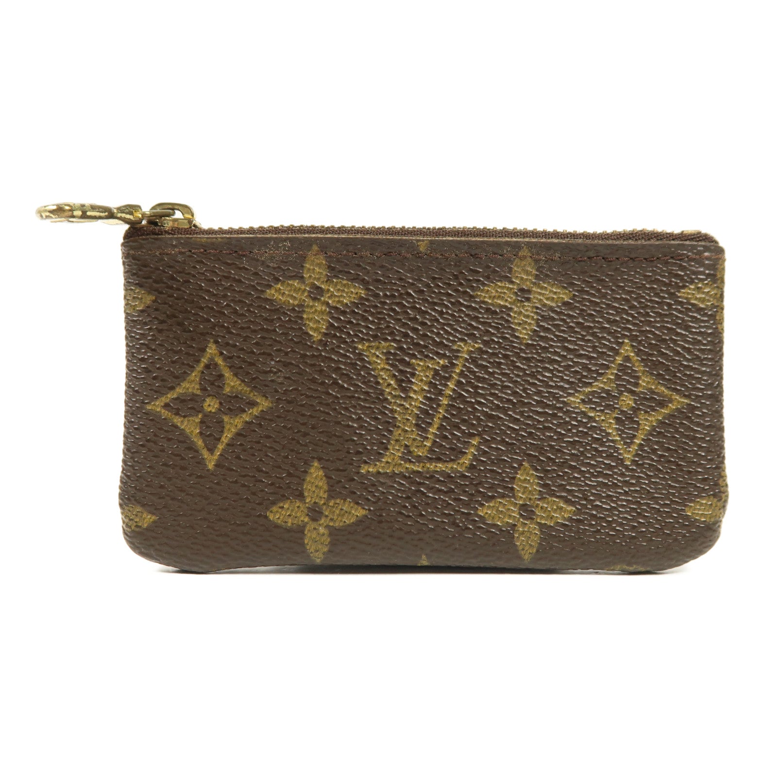 LOUIS VUITTON Monogram Key Pouch金扣鎖匙包