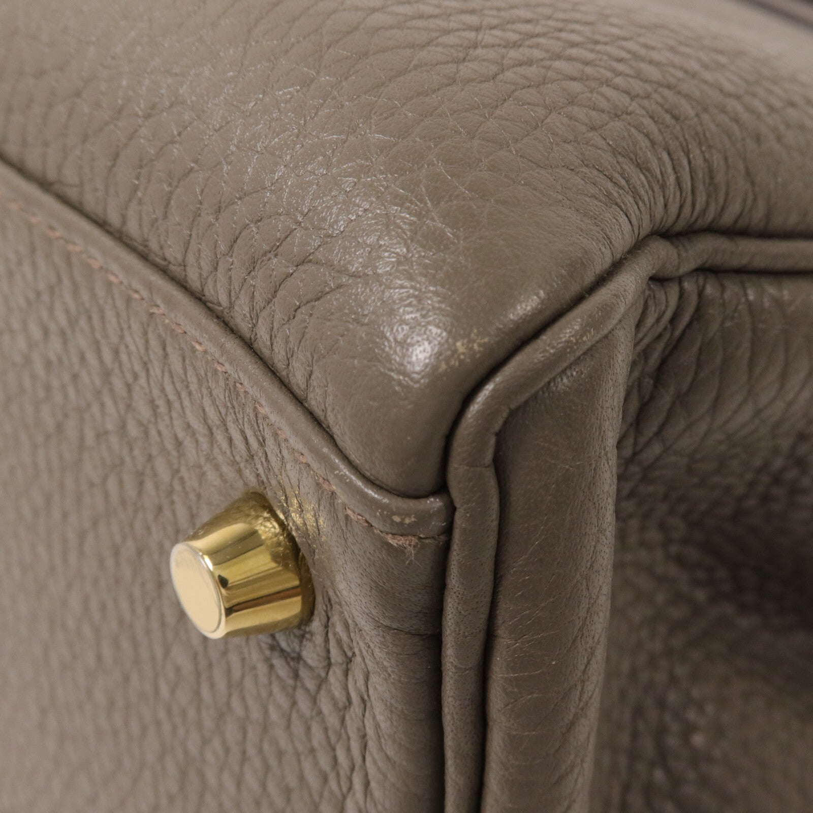 HERMES Togo皮革Kelly 32手挽肩背兩用袋Etain