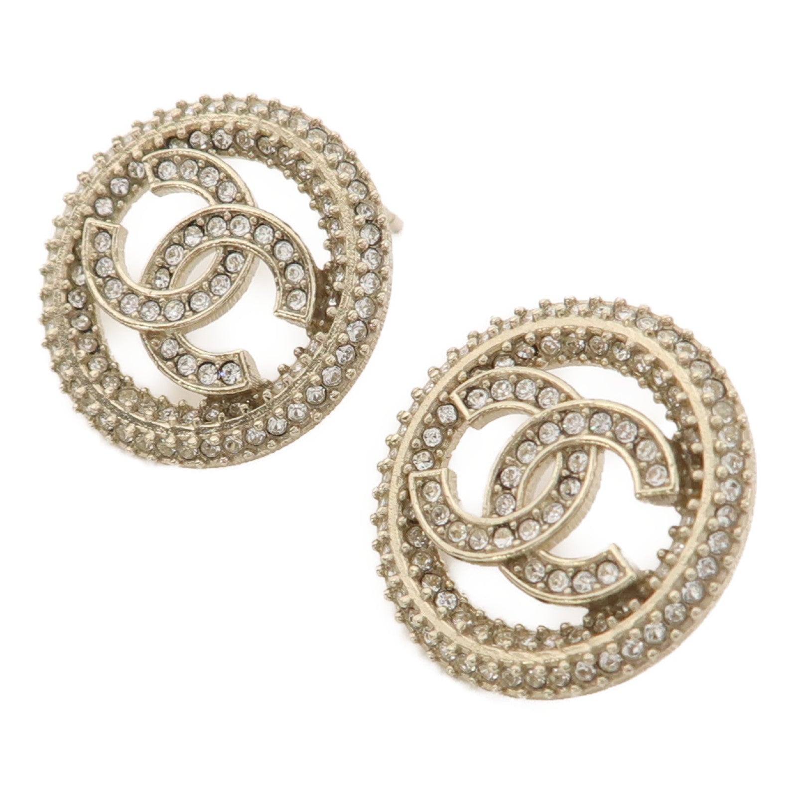 CHANEL 金屬Earring耳環金色