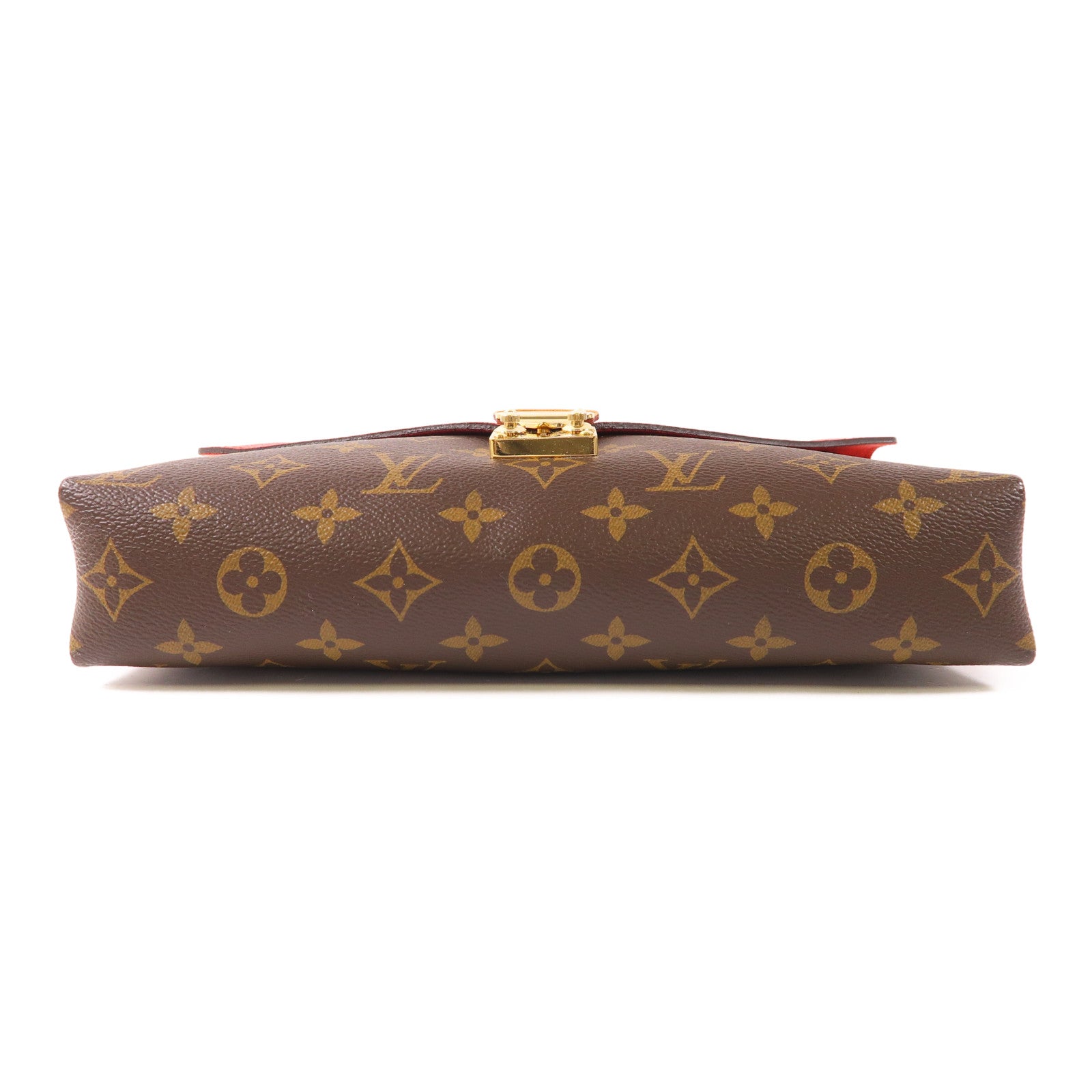 LOUIS VUITTON Monogram Pallas Chain Bag金扣鏈帶肩背袋