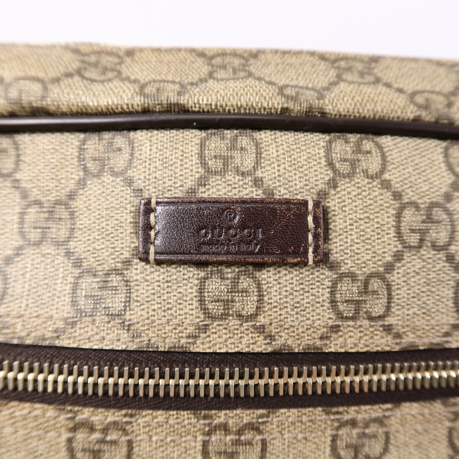 GUCCI 塗層帆布GG Supreme肩背袋