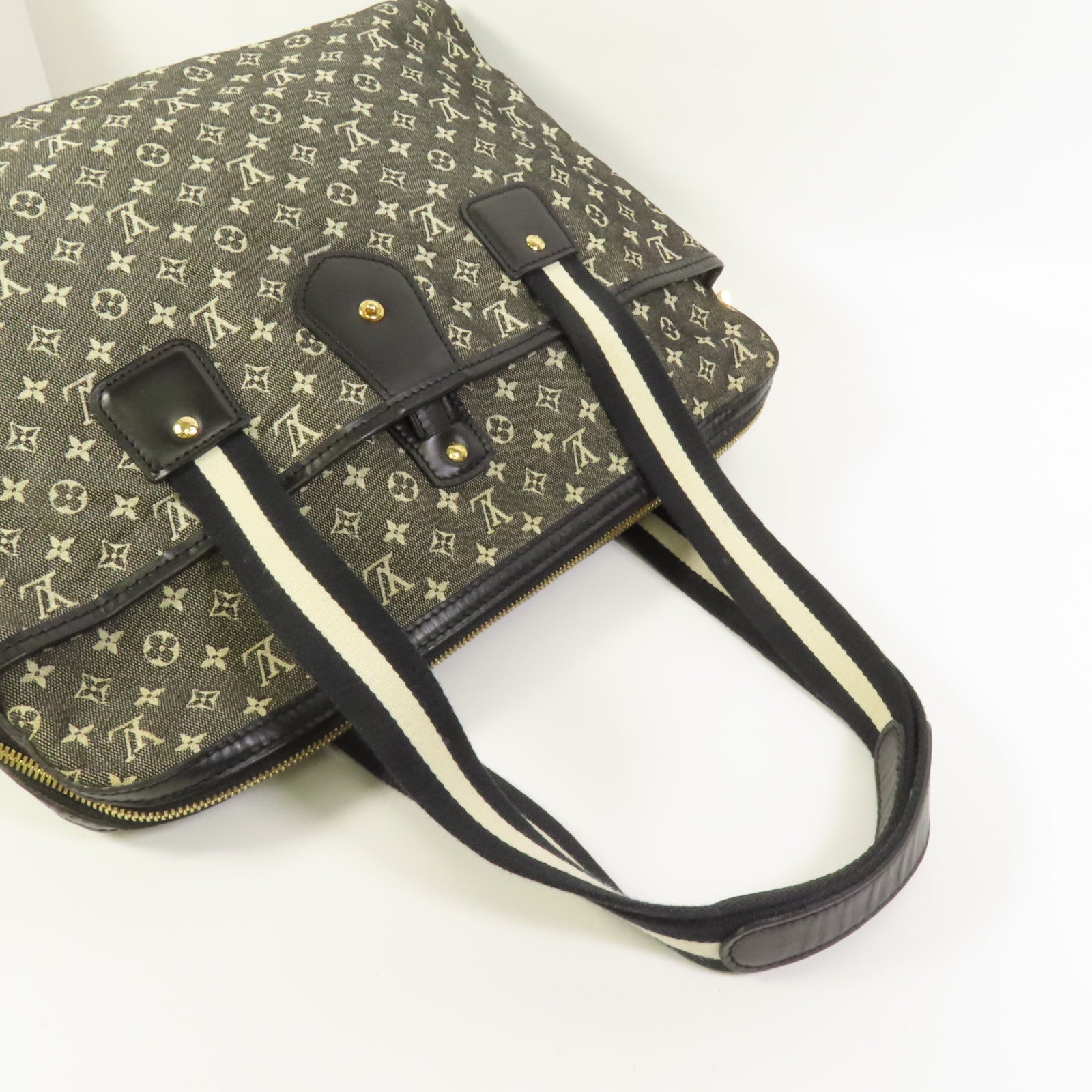 LOUIS VUITTON Mono-Denim Kaba Marie Kate手挽袋
