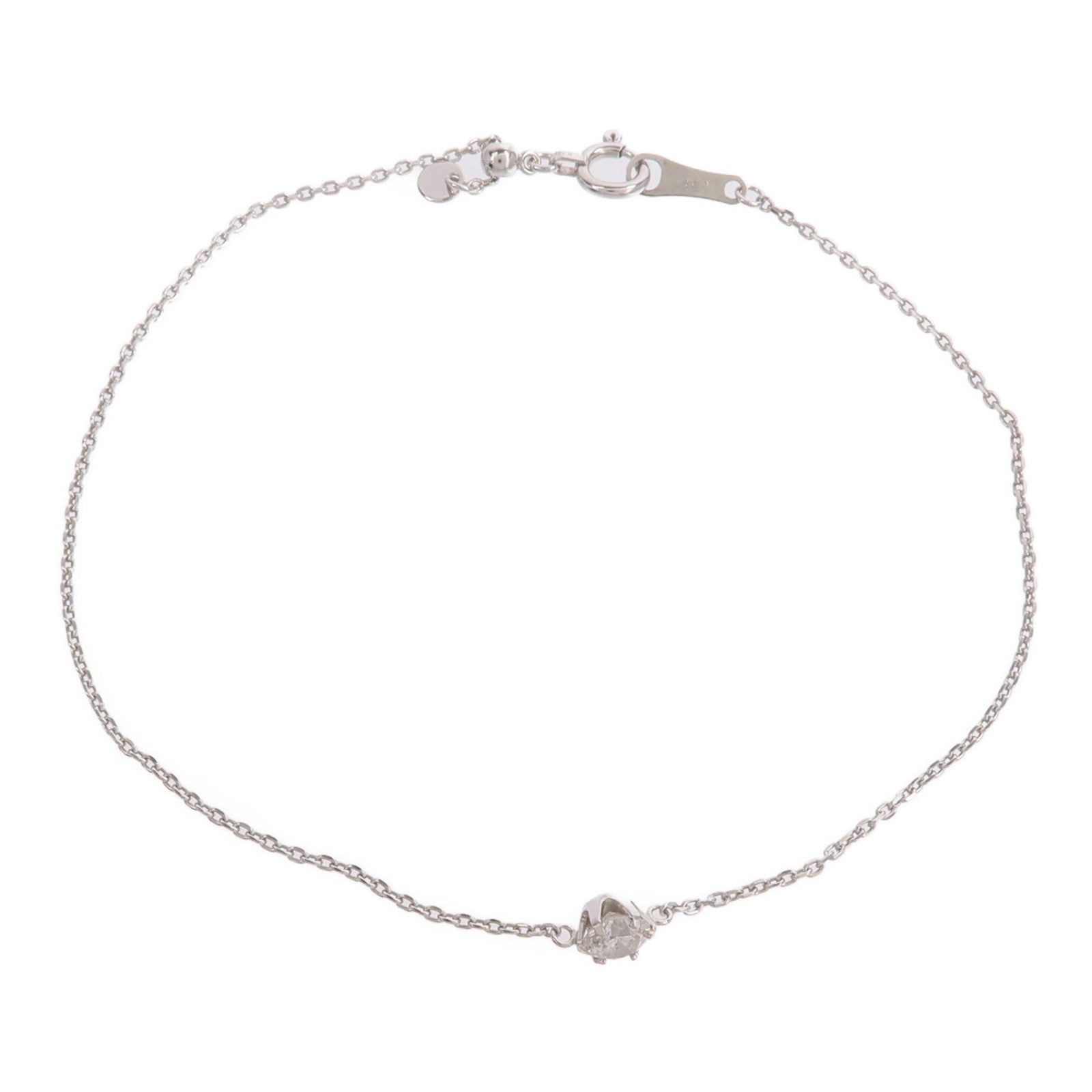 JEWELRY 18K白金Diamond Bracelet鑽石手鏈