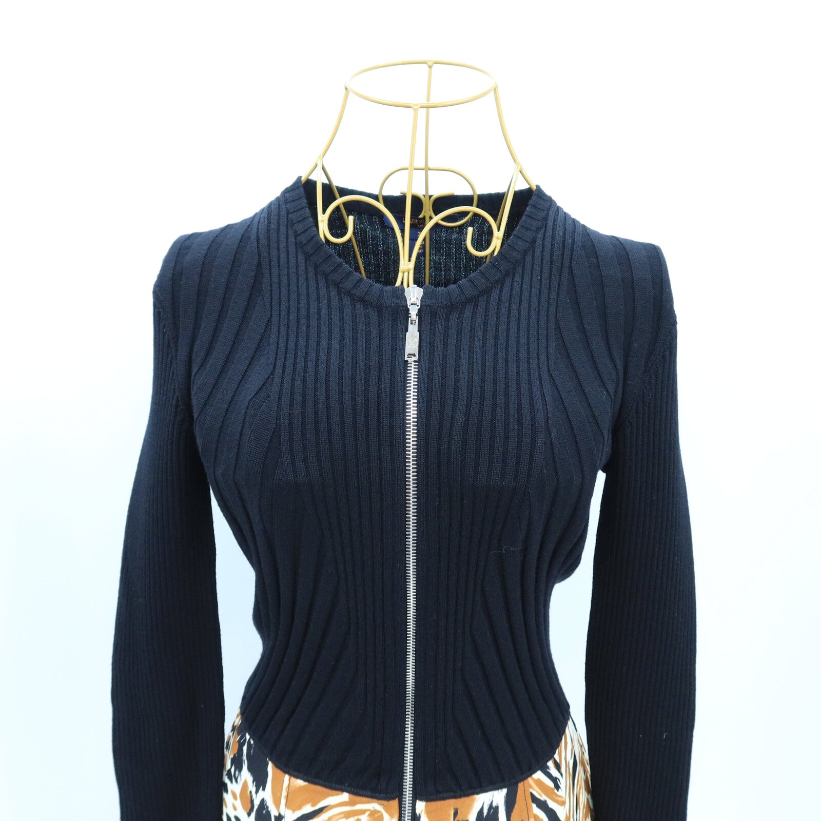 LOUIS VUITTON Wool/Silk Long Sleeved-Dress連身裙