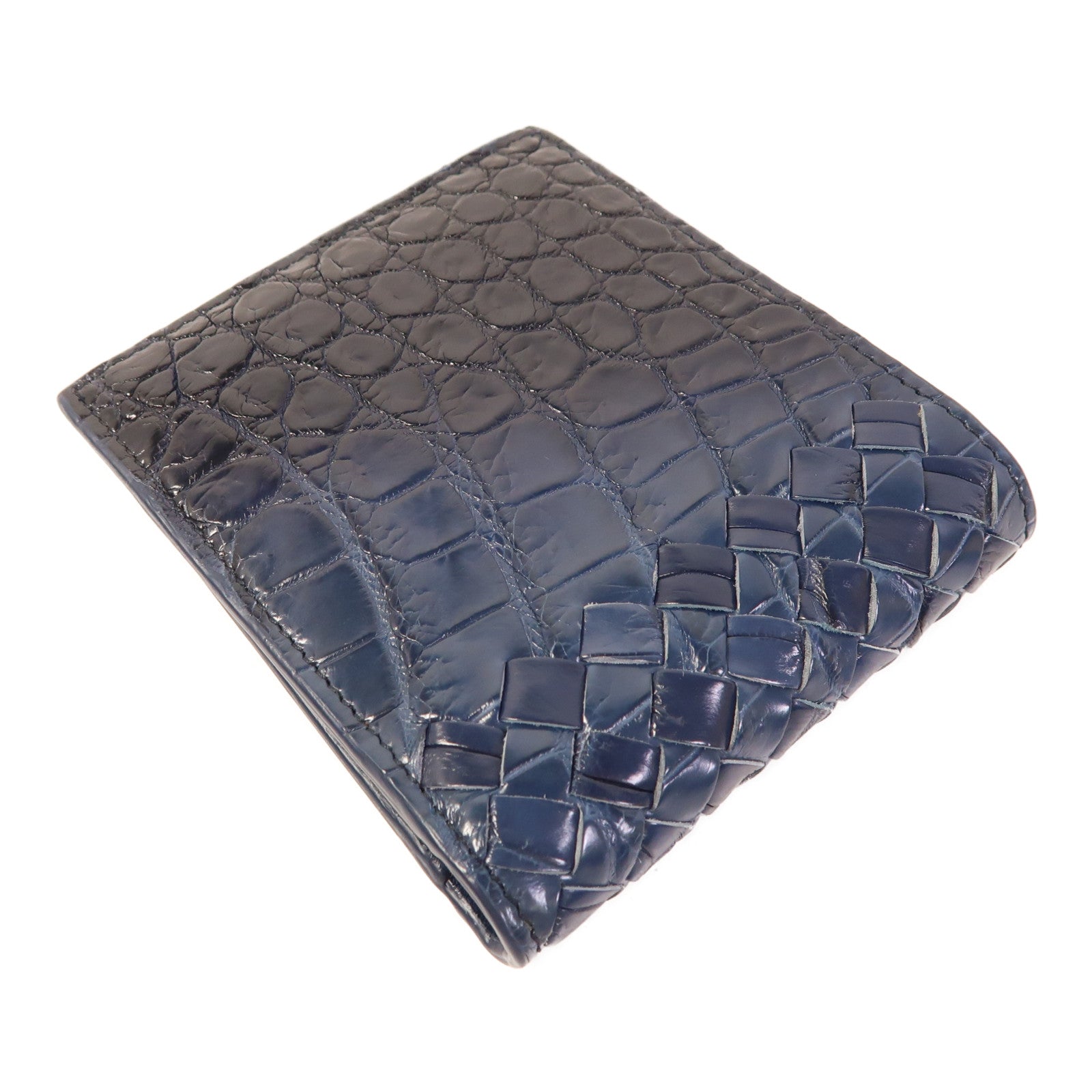 BOTTEGA VENETA 鱷魚皮革Wallet錢包