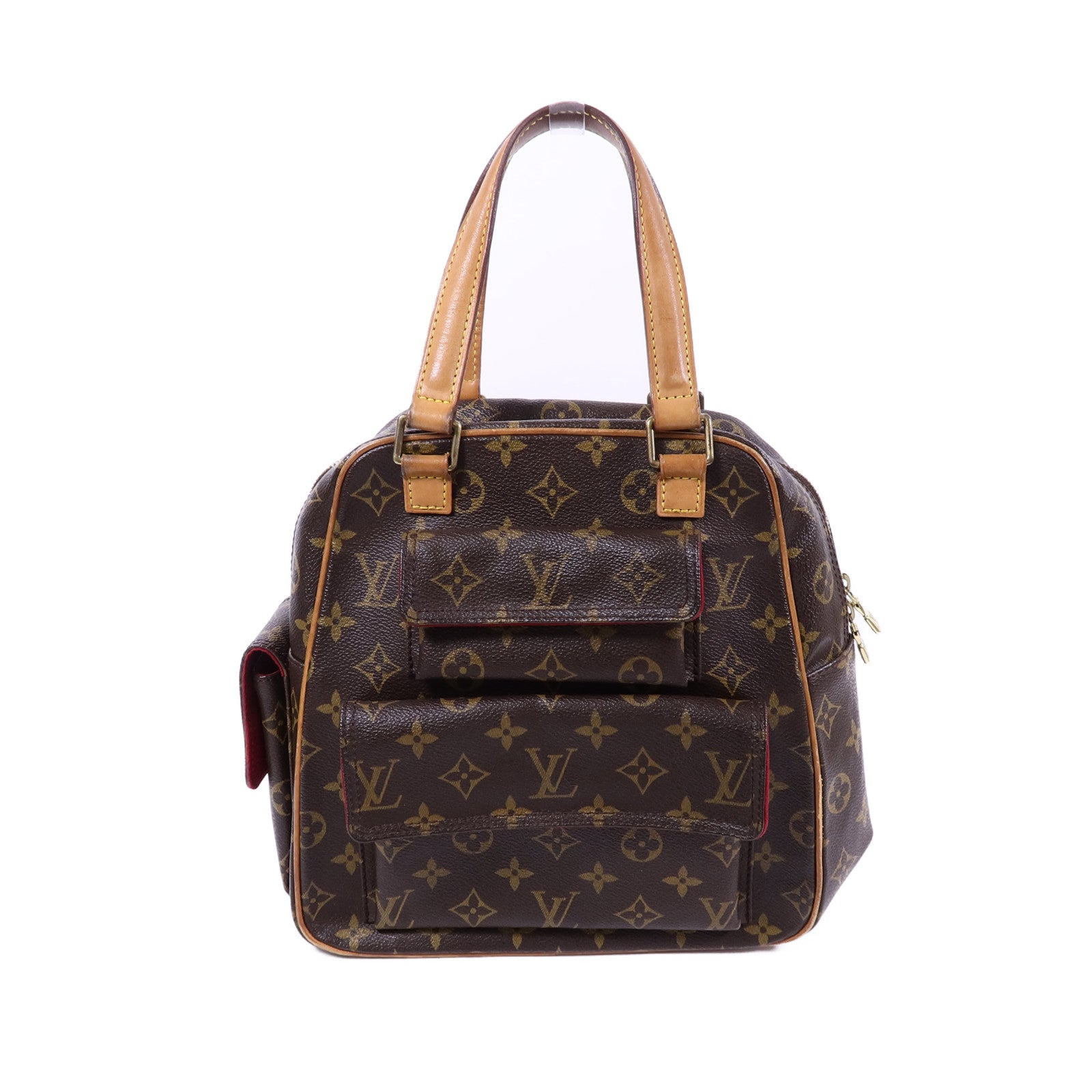 LOUIS VUITTON Monogram Excentri-cite金扣手挽袋