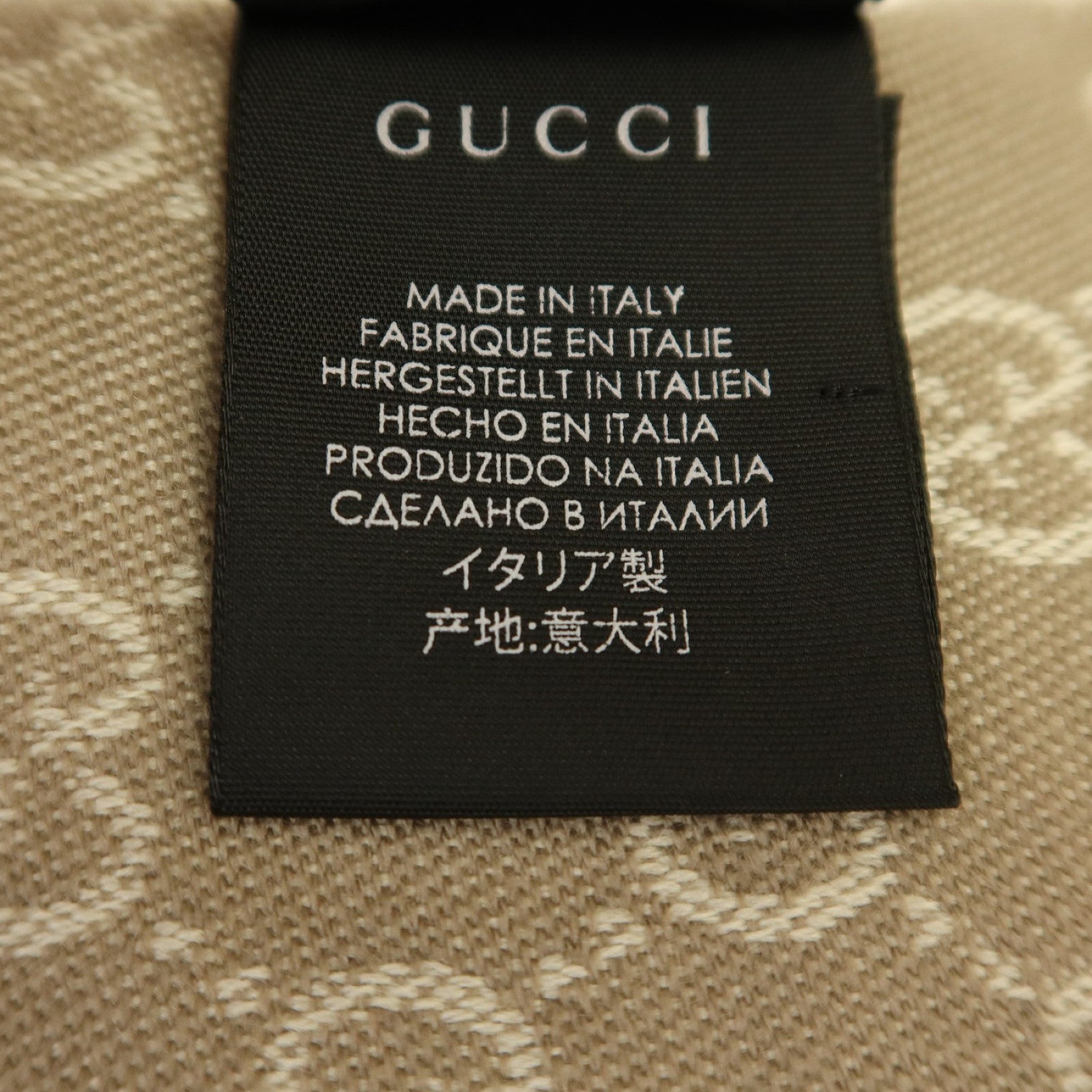 GUCCI 羊毛Scarf 40X180圍巾