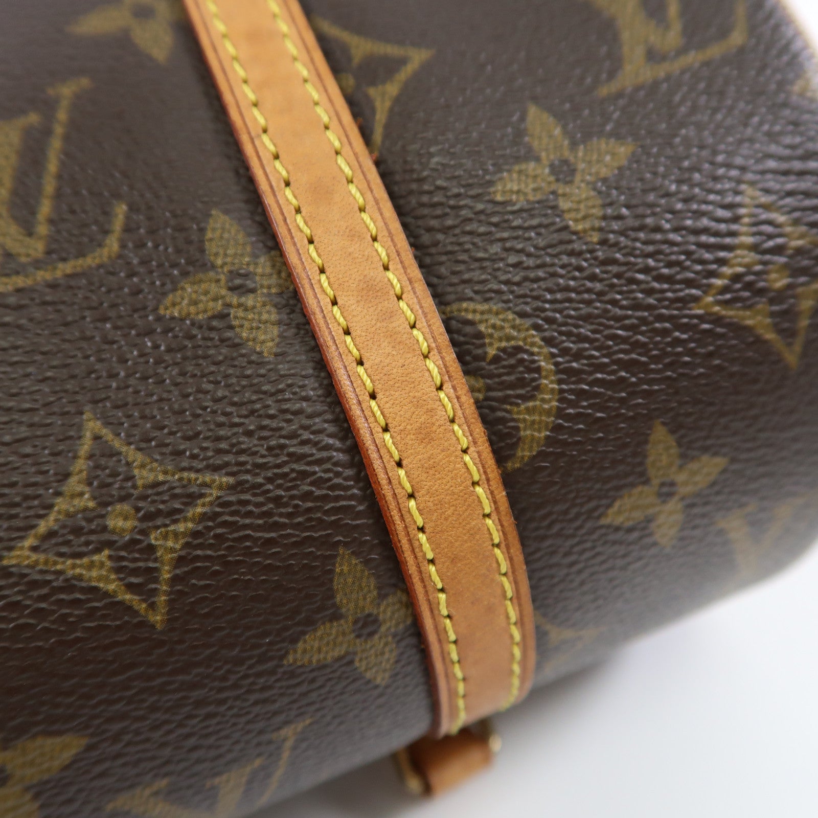 LOUIS VUITTON Monogram Papillon PM金扣手挽袋