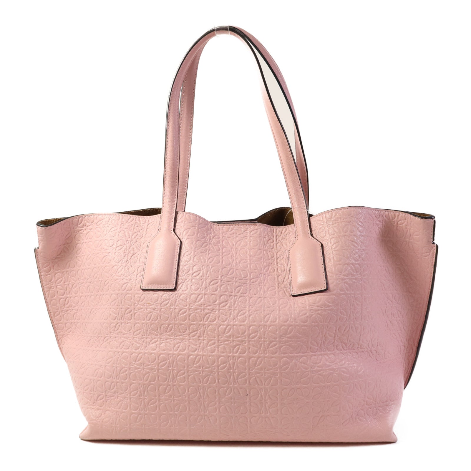 LOEWE 【激減優惠】牛皮皮革T Shopper Tote手挽袋