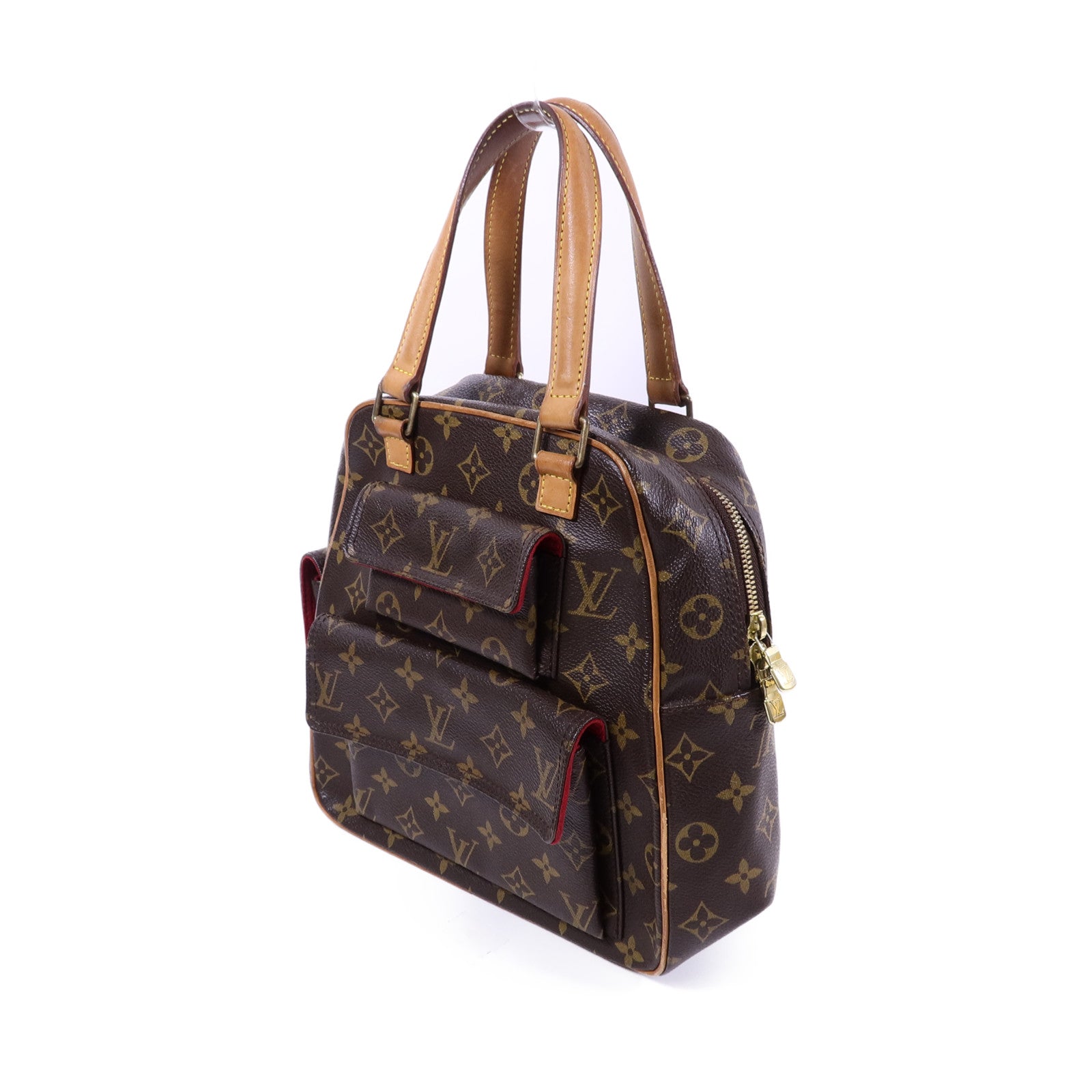 LOUIS VUITTON Monogram Excentri-cite金扣手挽袋