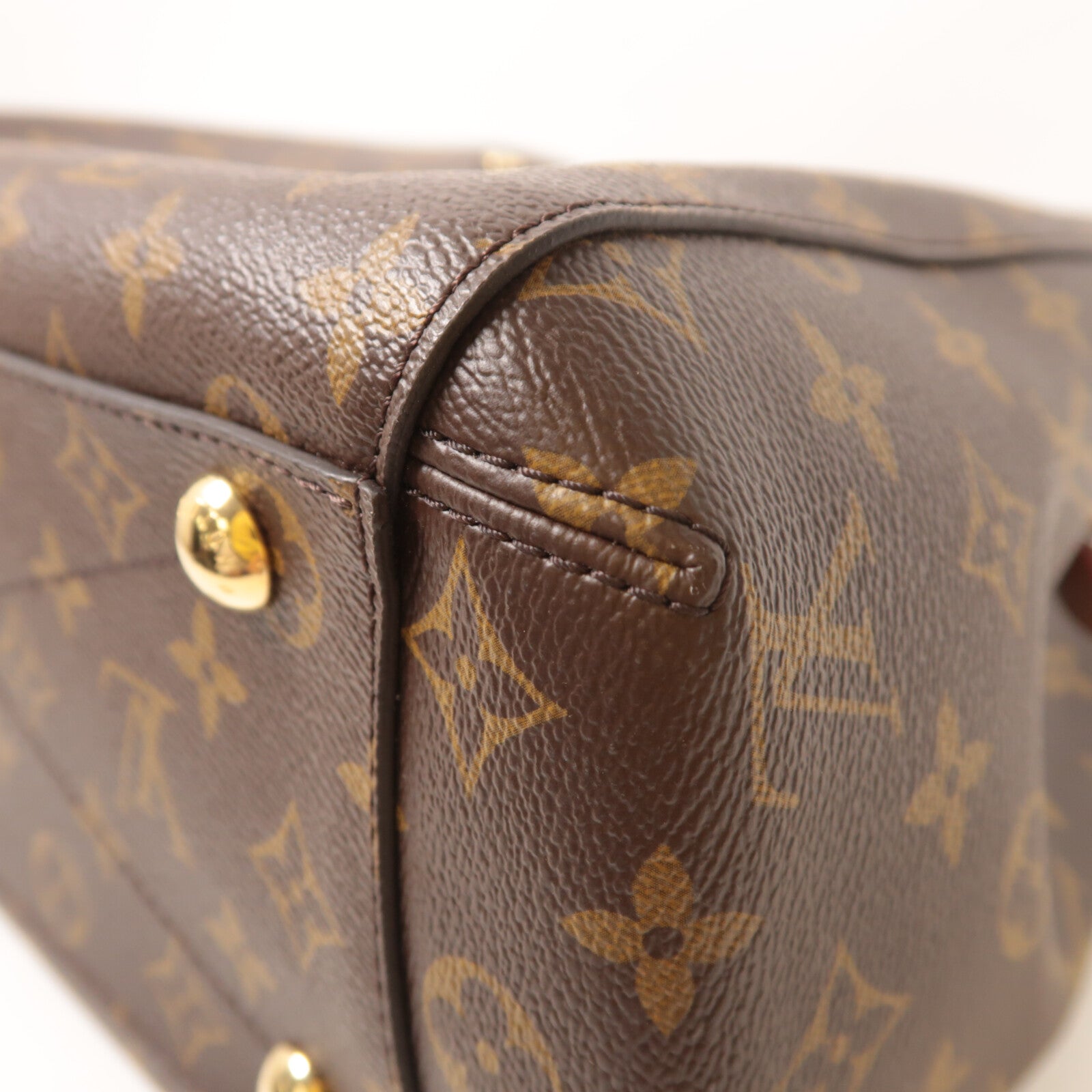 LOUIS VUITTON Monogram Montaigne MM手挽肩背兩用袋