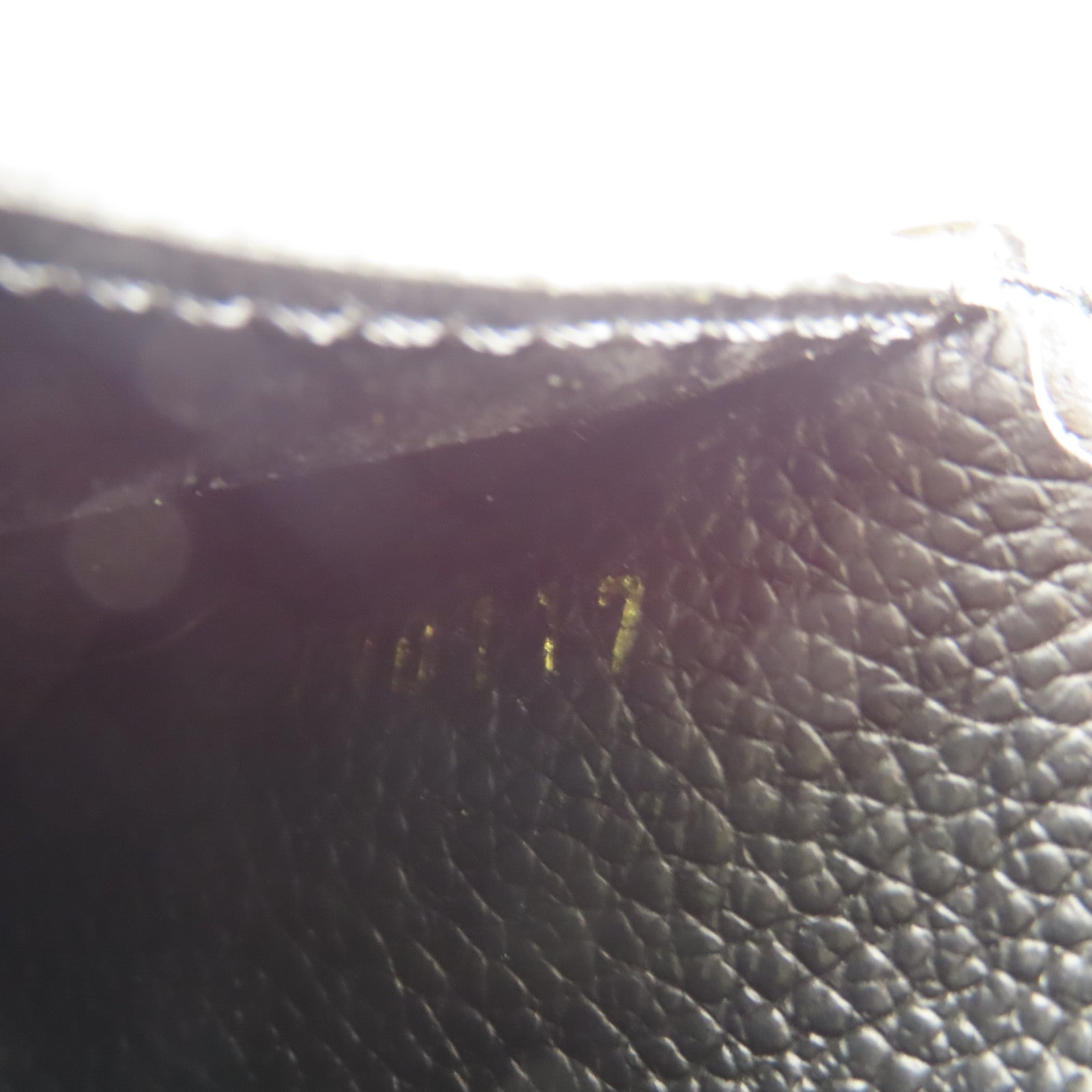 LOUIS VUITTON LV GHW Pont Neuf Fold Wallet M62184 Monogram Empreinte Black