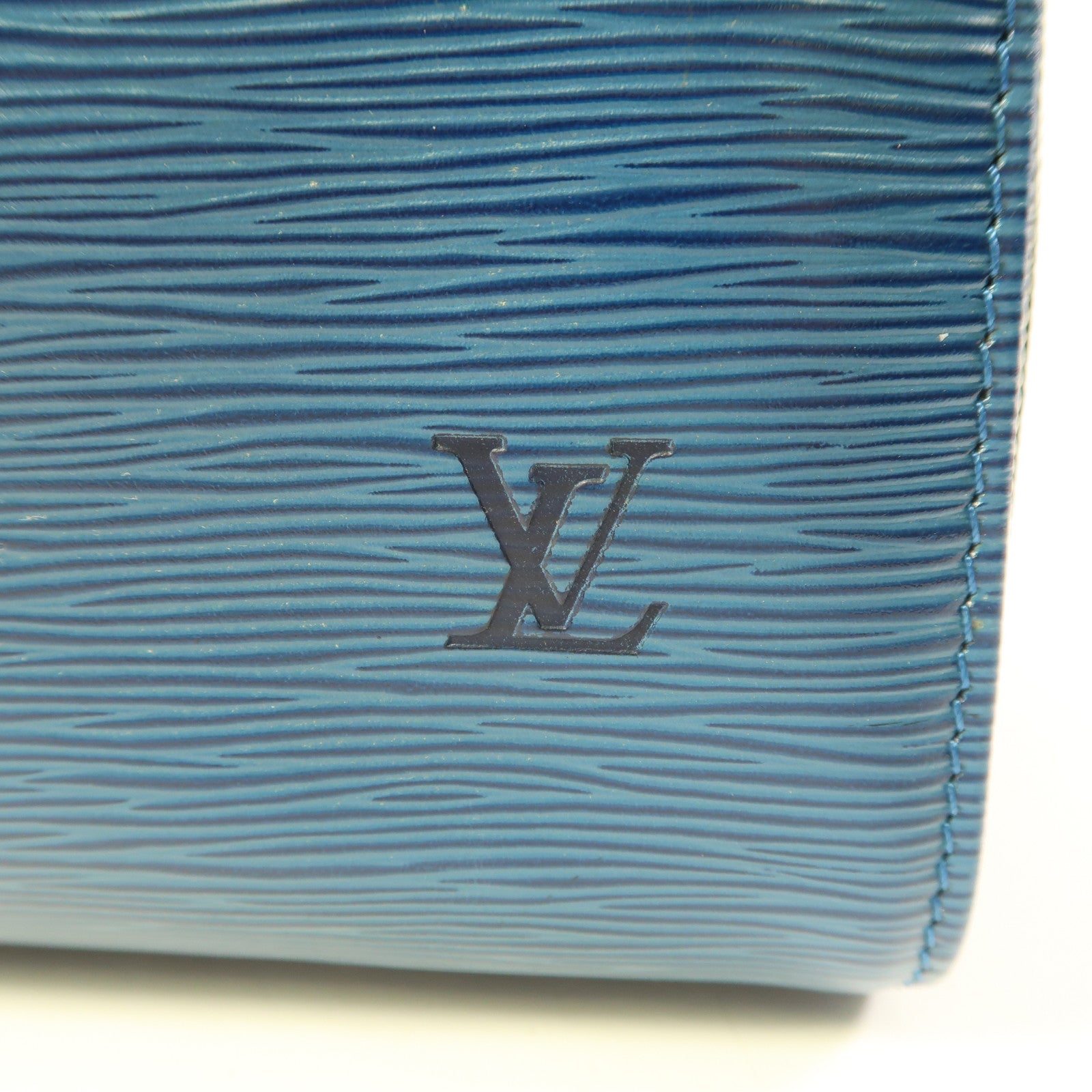 LOUIS VUITTON LV GHW Speedy 30 Handbag M43005 Epi Blue