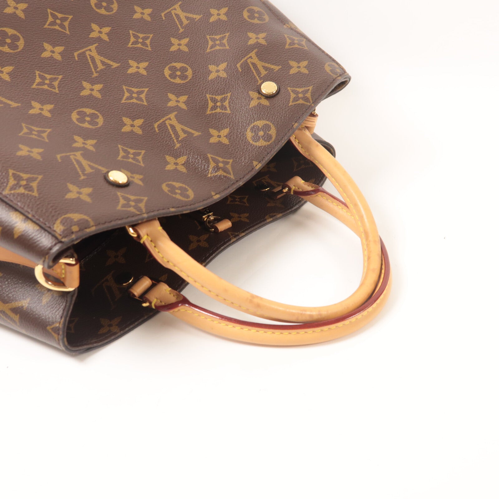 LOUIS VUITTON Monogram Montaigne MM手挽肩背兩用袋