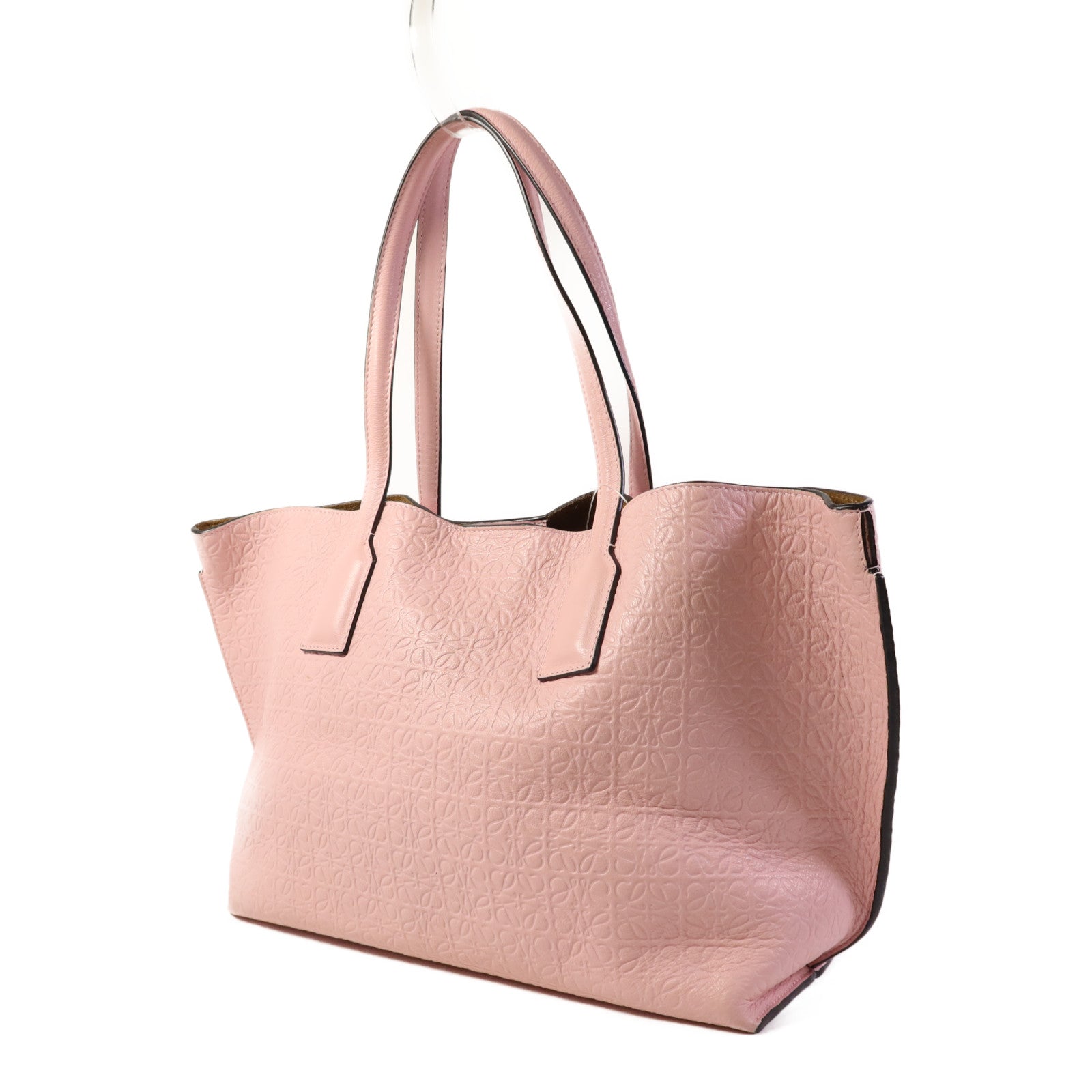 LOEWE 【激減優惠】牛皮皮革T Shopper Tote手挽袋