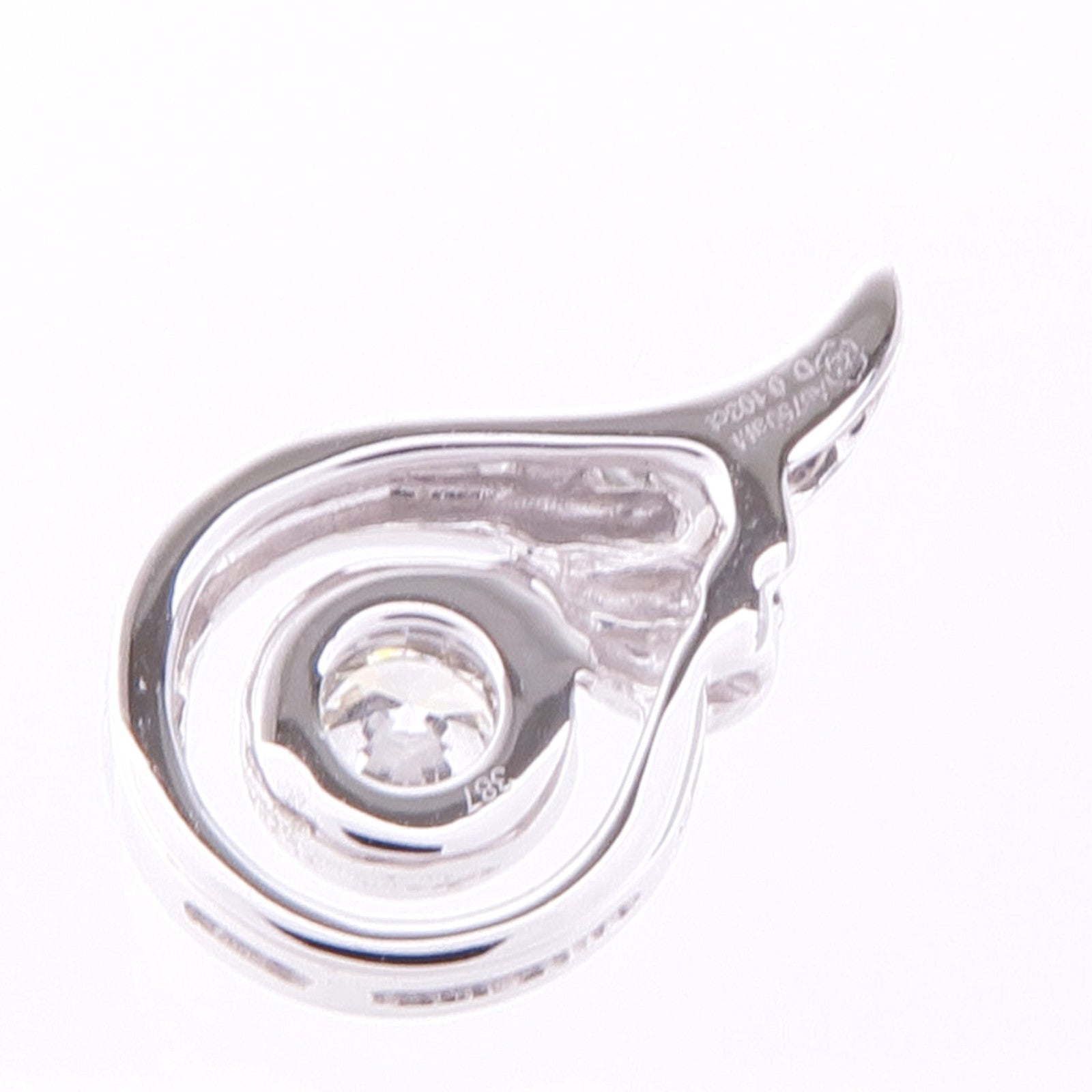 JEWELRY 18K白金Diamond Pendant Top鑽石吊墜