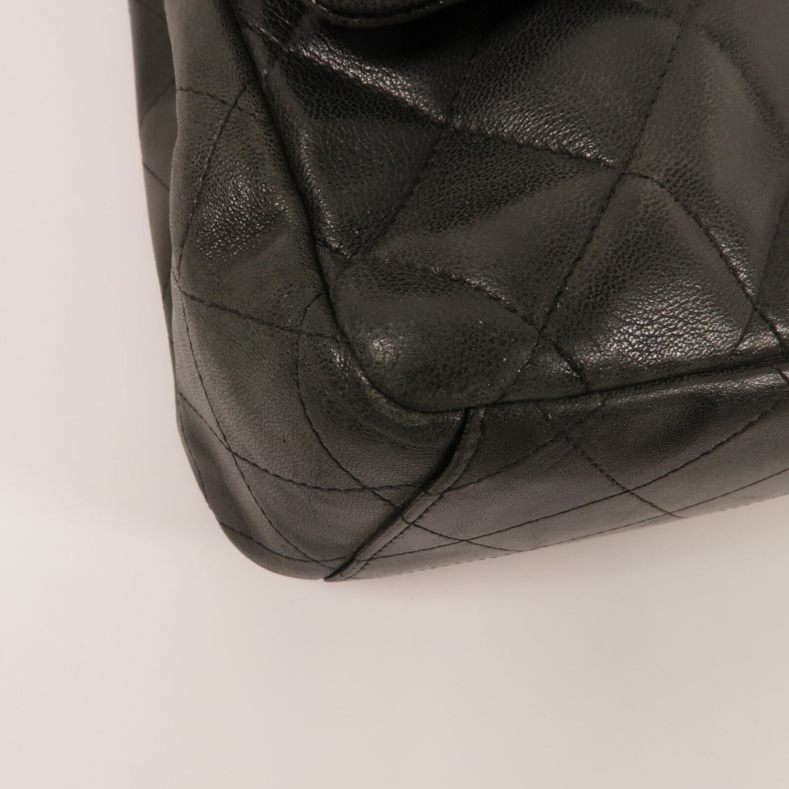 CHANEL 牛皮皮革Classic Single Flap Maxi鏈帶肩背袋