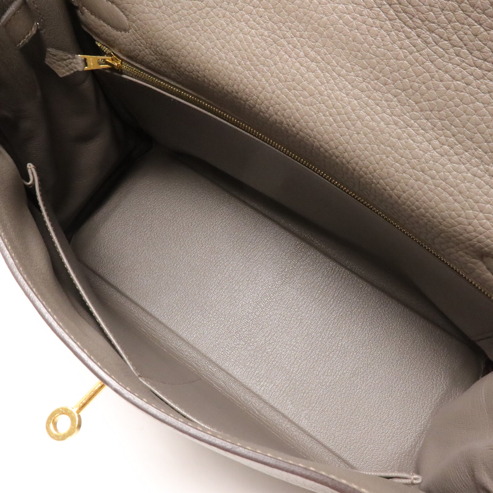 HERMES Togo皮革Kelly 32手挽肩背兩用袋Etain