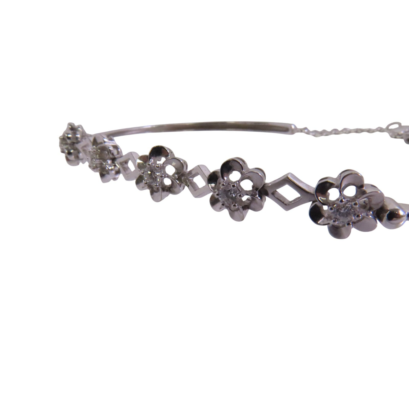 JEWELRY 【激減優惠】18K白金Diamond Bracelet鑽石手鏈