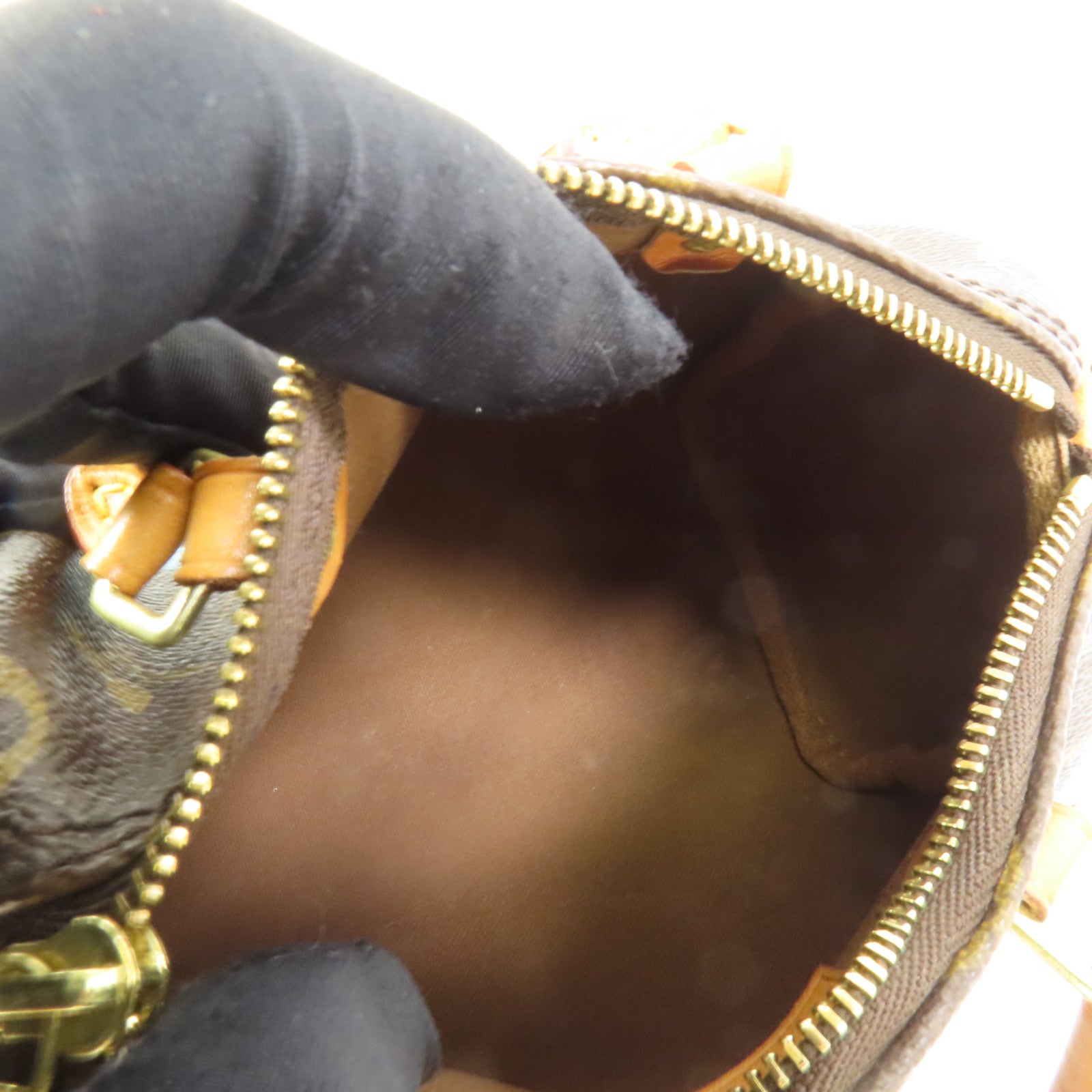 LOUIS VUITTON Monogram Nano Speedy手挽袋