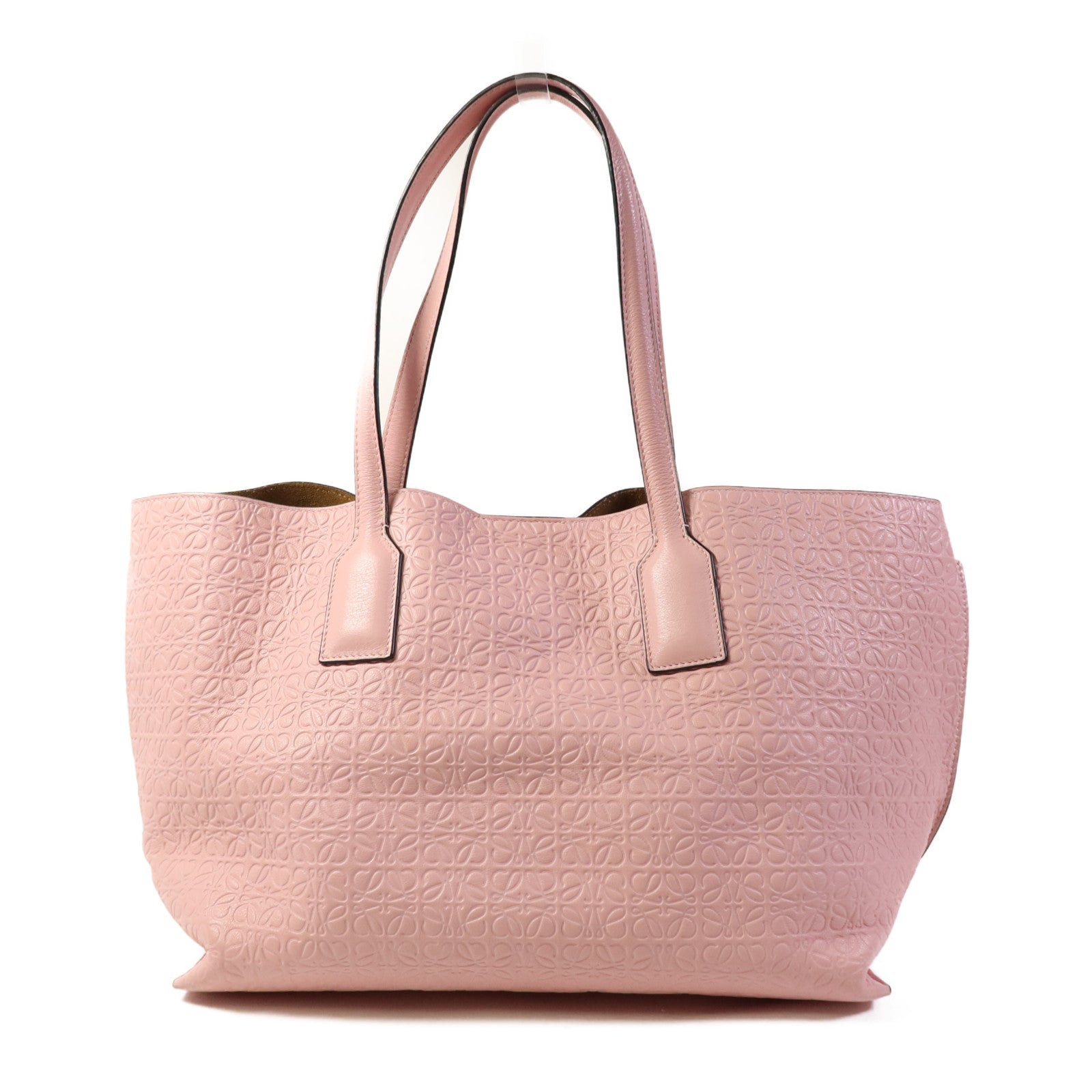 LOEWE 【激減優惠】牛皮皮革T Shopper Tote手挽袋