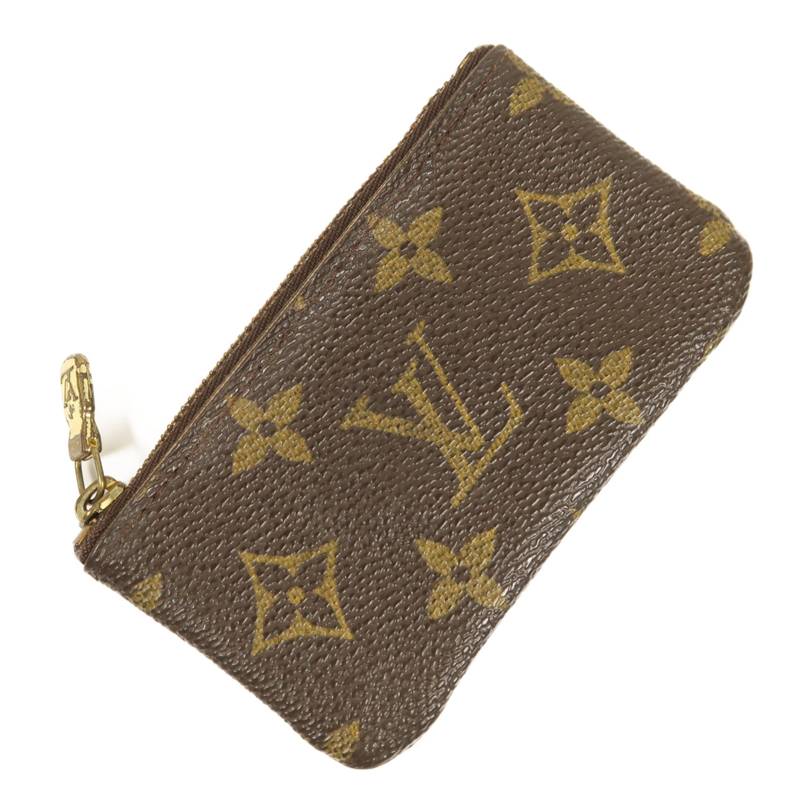 LOUIS VUITTON Monogram Key Pouch金扣鎖匙包