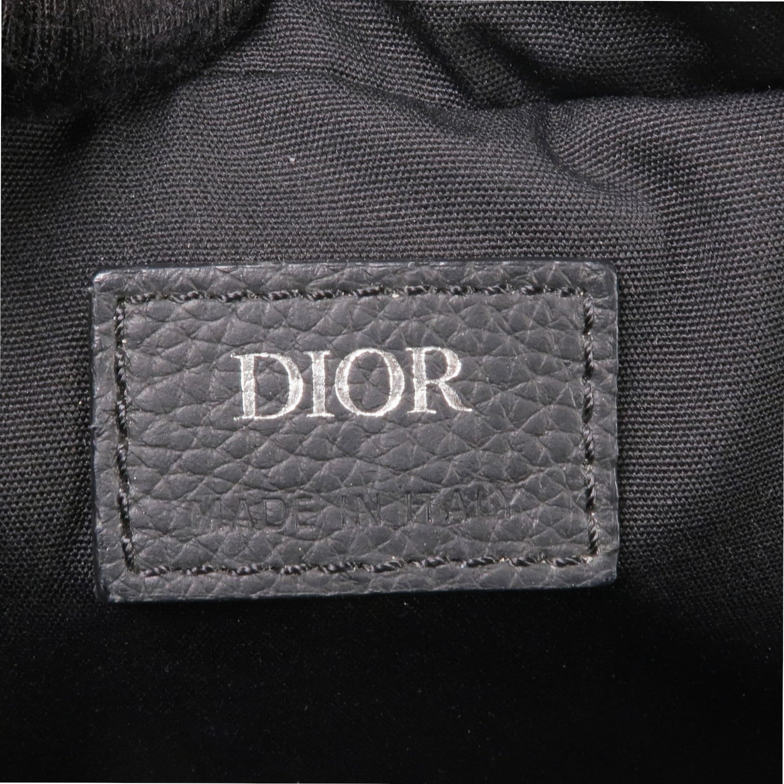 Dior 帆布Safari Messenger Bag銀扣肩背袋