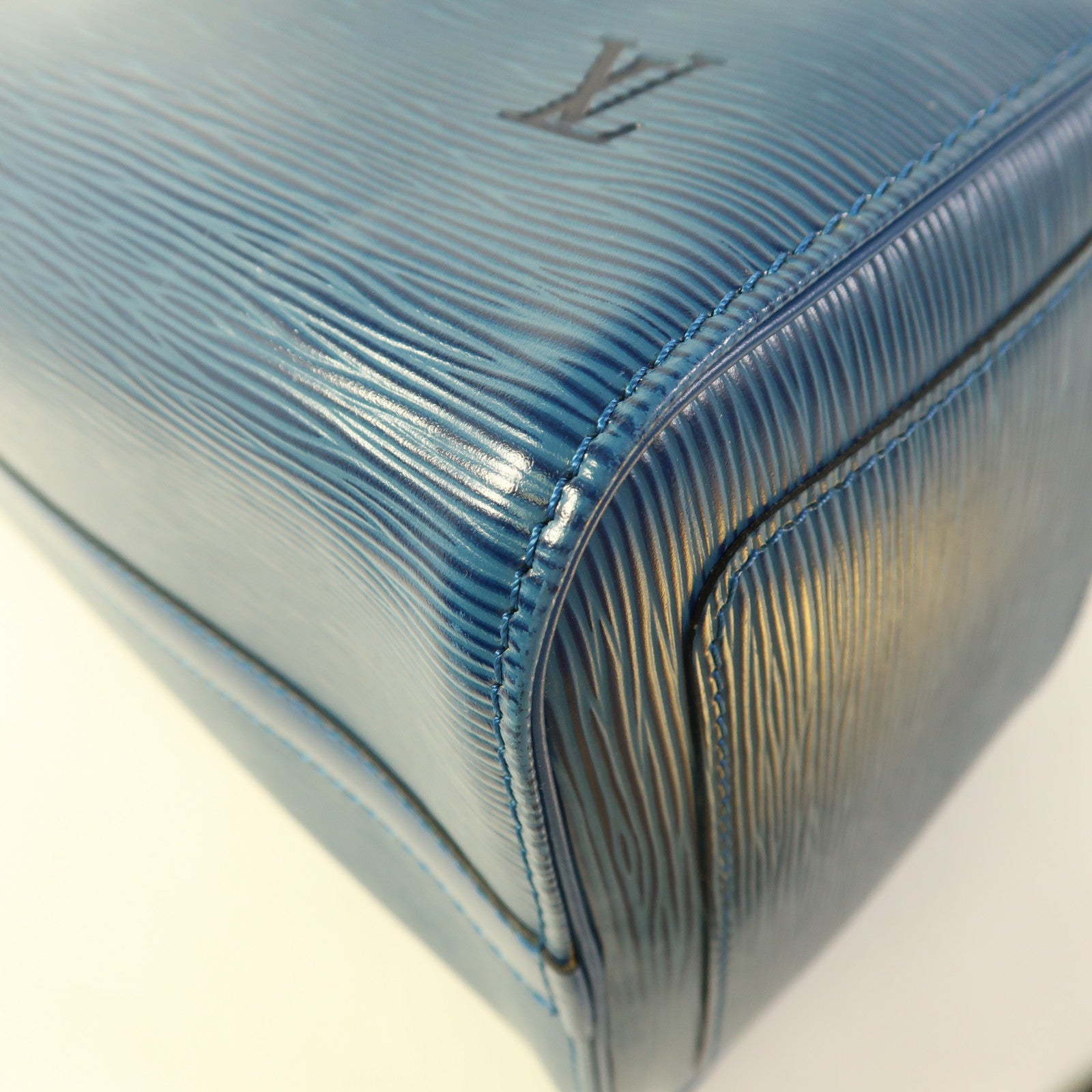 LOUIS VUITTON LV GHW Speedy 30 Handbag M43005 Epi Blue