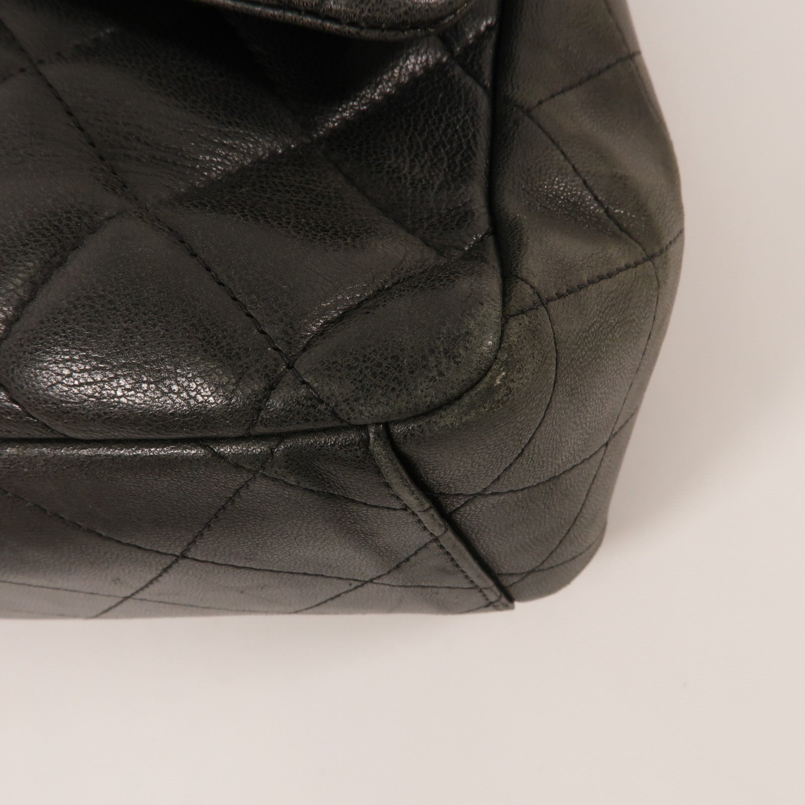 CHANEL 牛皮皮革Classic Single Flap Maxi鏈帶肩背袋