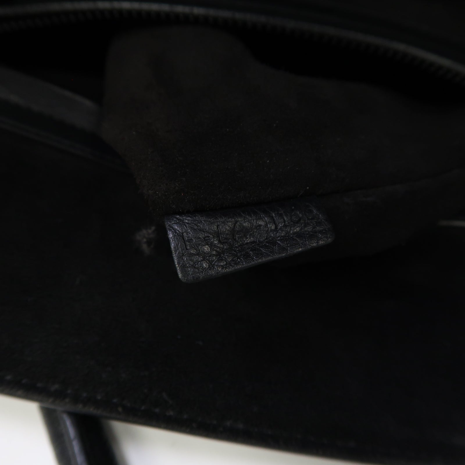 CELINE 牛皮皮革Luggage Phantom手挽袋黑色