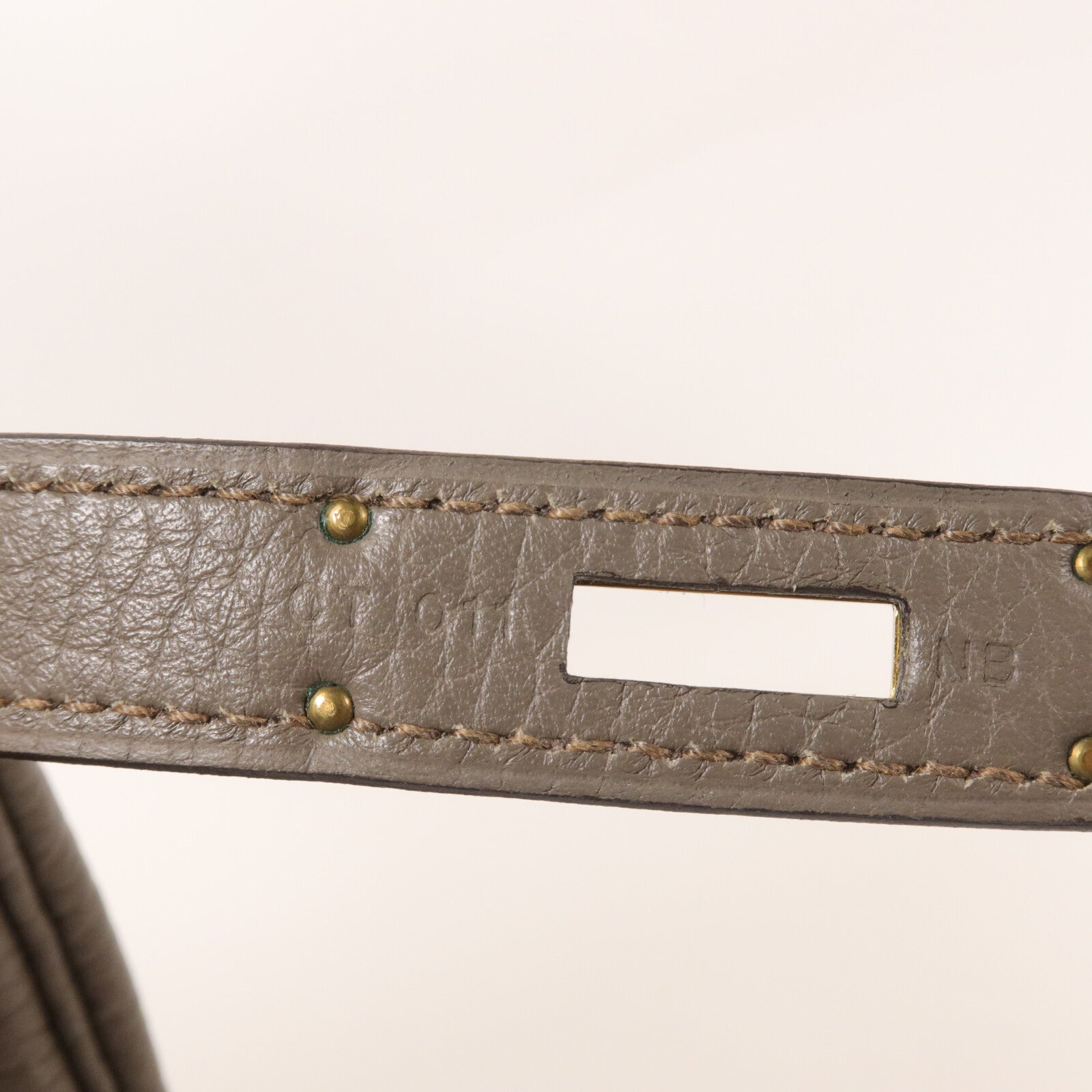 HERMES Togo皮革Kelly 32手挽肩背兩用袋Etain