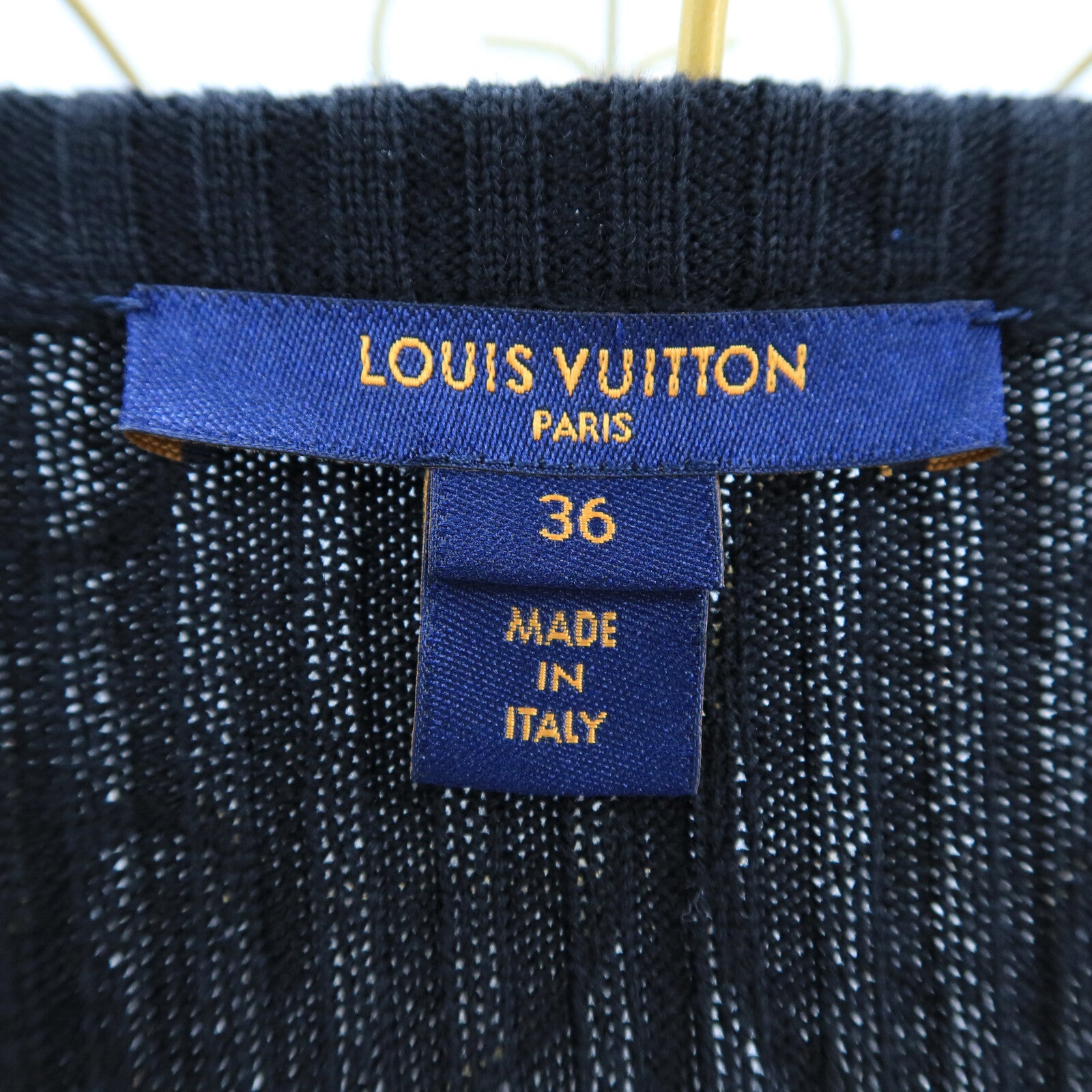 LOUIS VUITTON Wool/Silk Long Sleeved-Dress連身裙