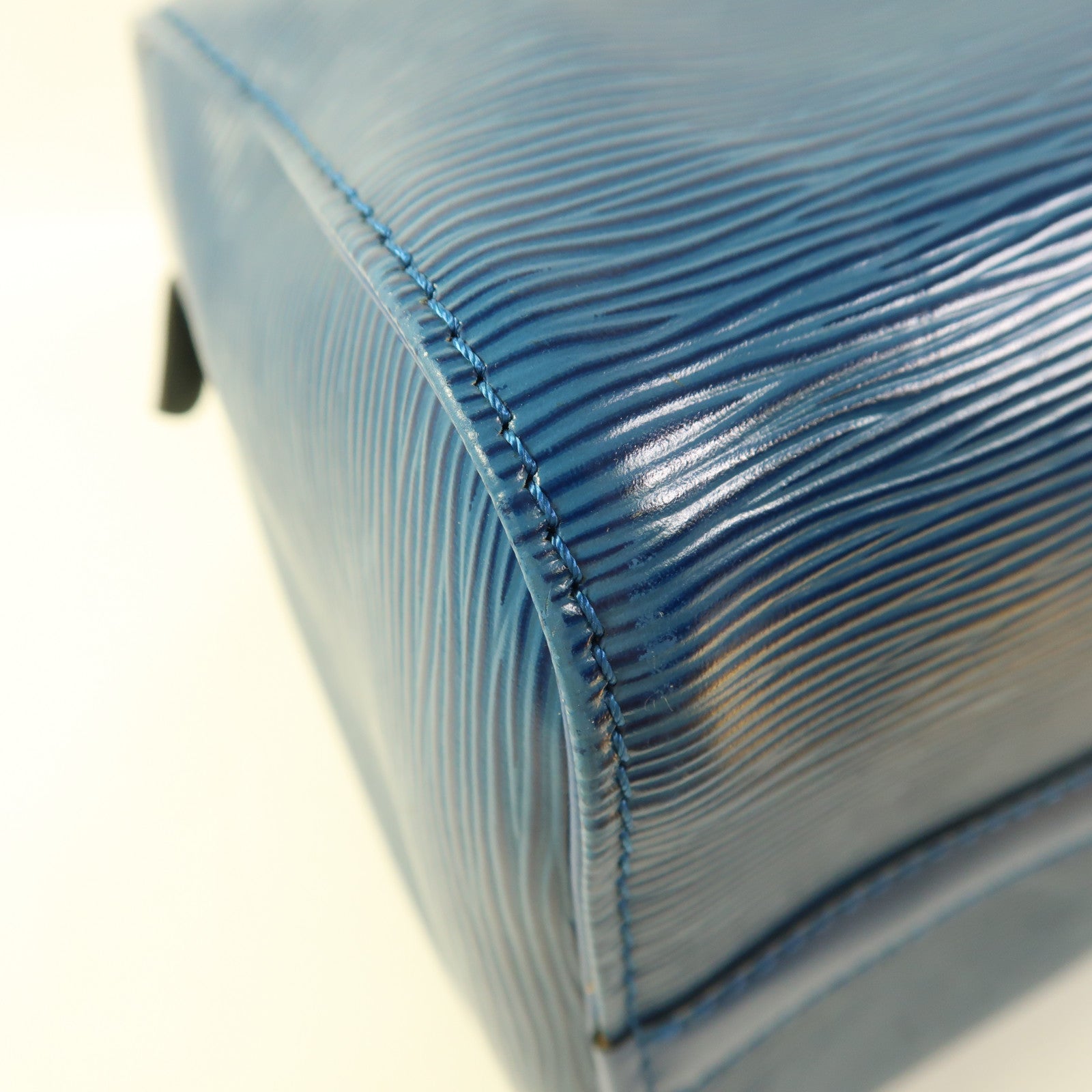 LOUIS VUITTON LV GHW Speedy 30 Handbag M43005 Epi Blue