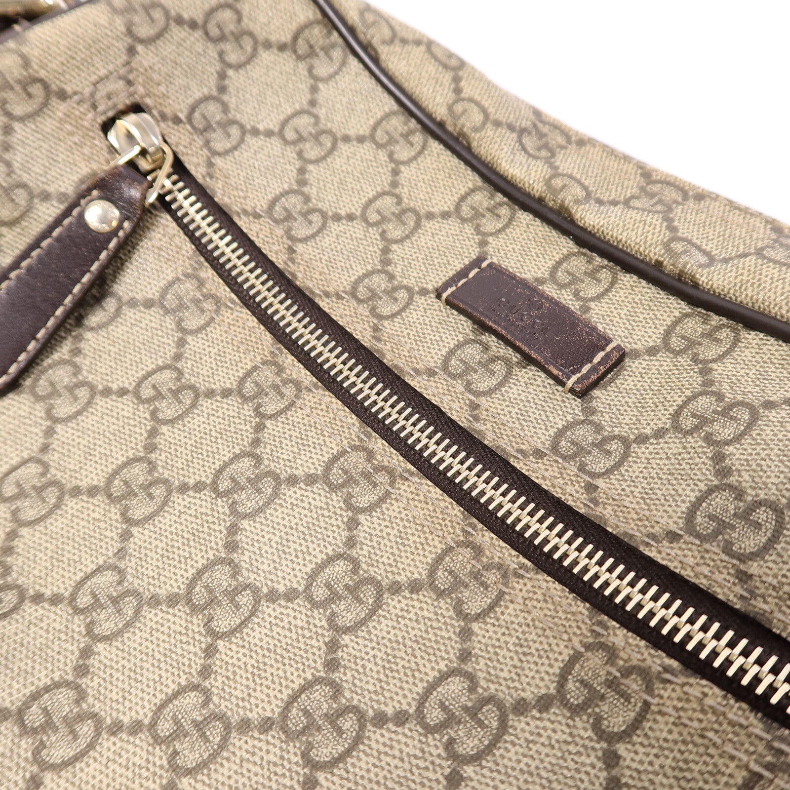GUCCI 塗層帆布GG Supreme肩背袋