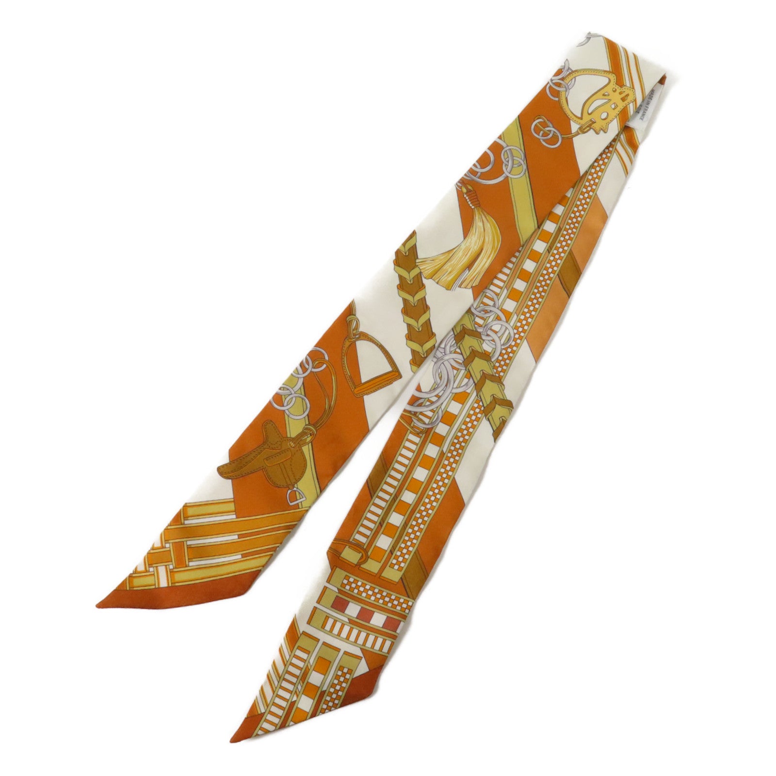 HERMES 絲質Twilly絲巾