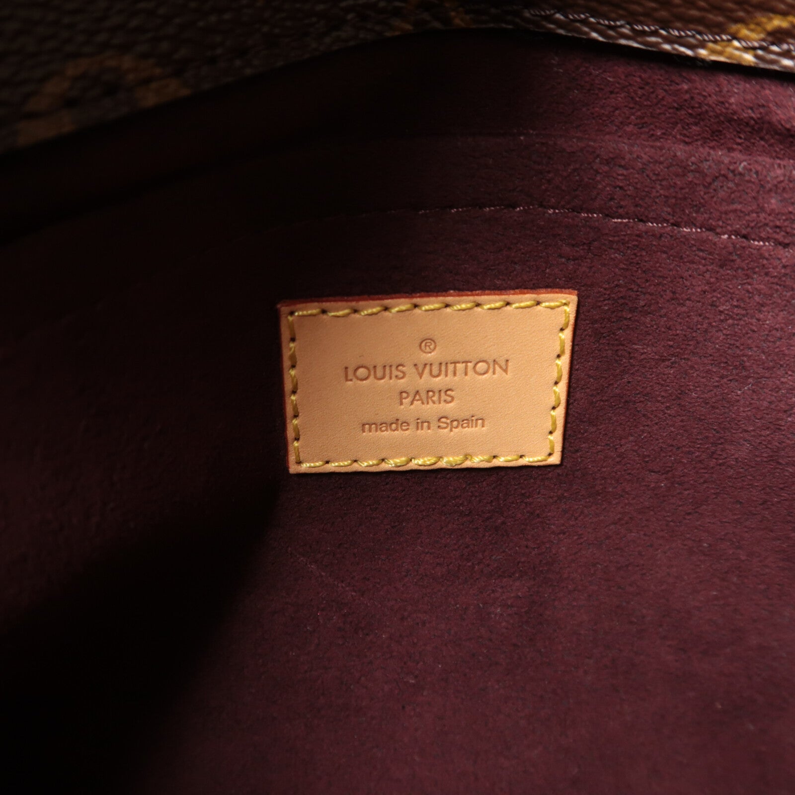 LOUIS VUITTON Monogram Montaigne MM手挽肩背兩用袋