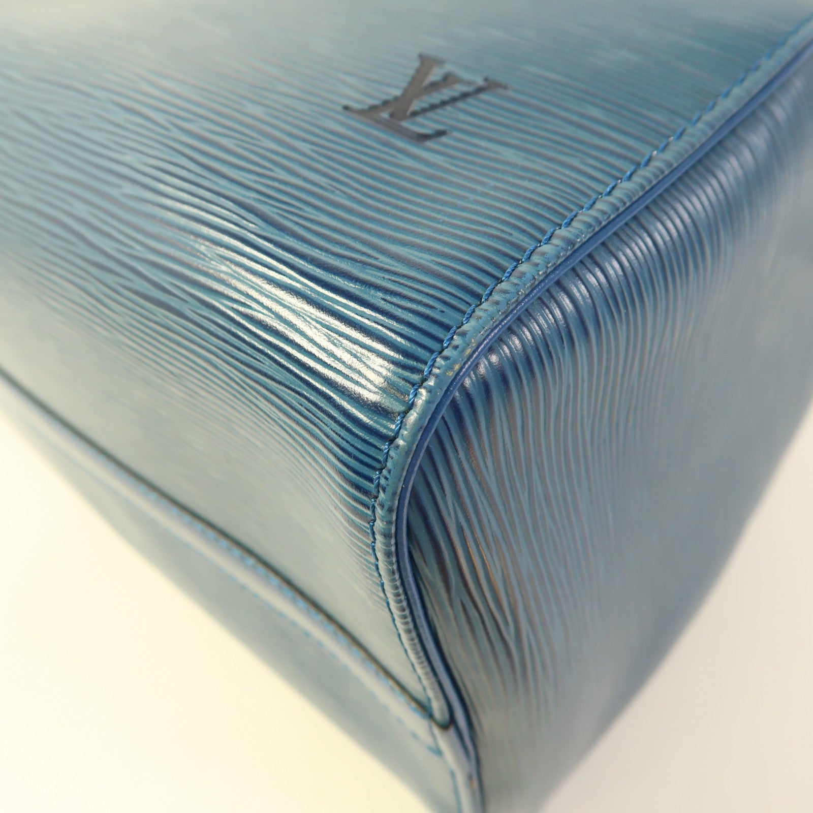 LOUIS VUITTON LV GHW Speedy 30 Handbag M43005 Epi Blue