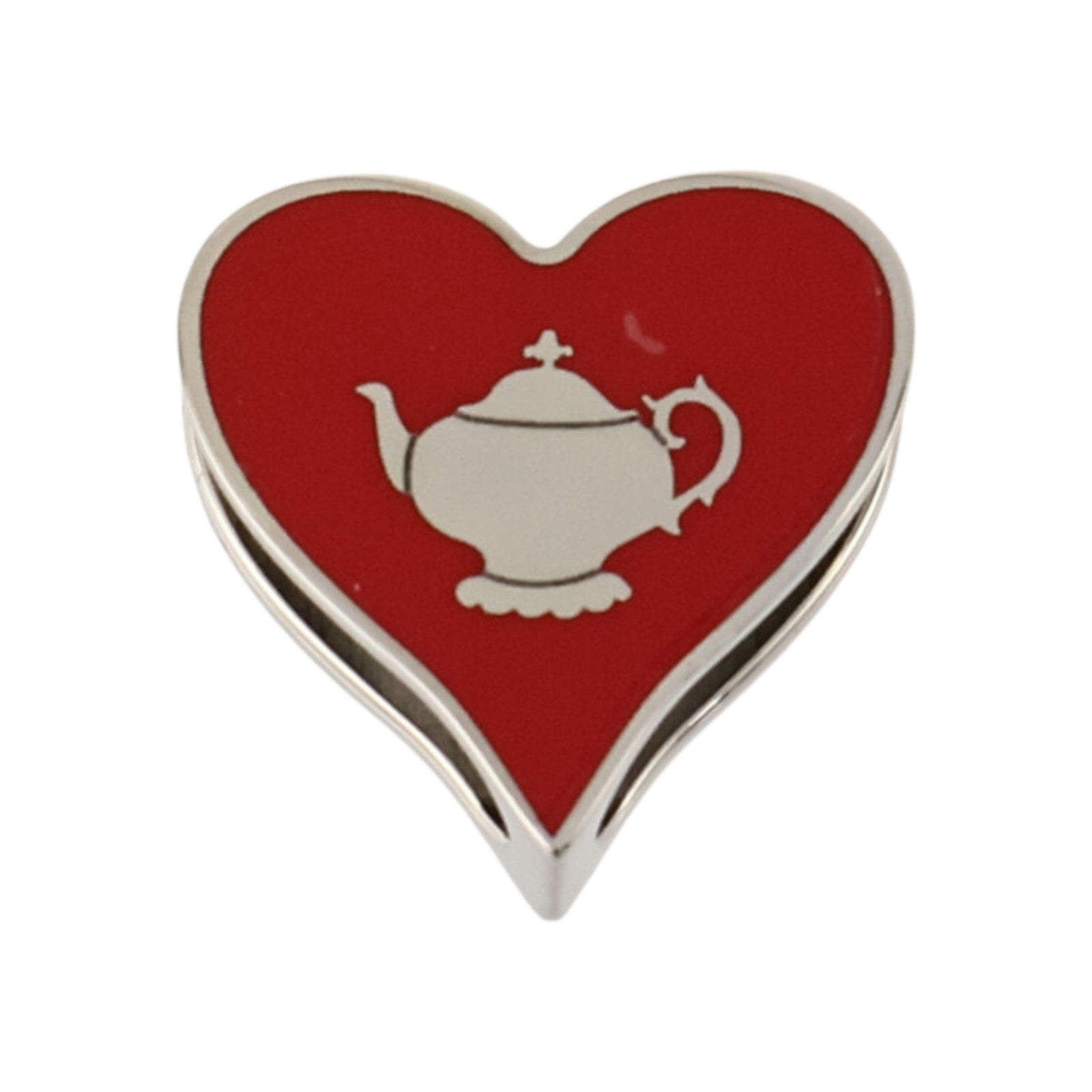 HERMES 金屬/琺瑯Tea Time Twilly Scarf Ring絲巾扣