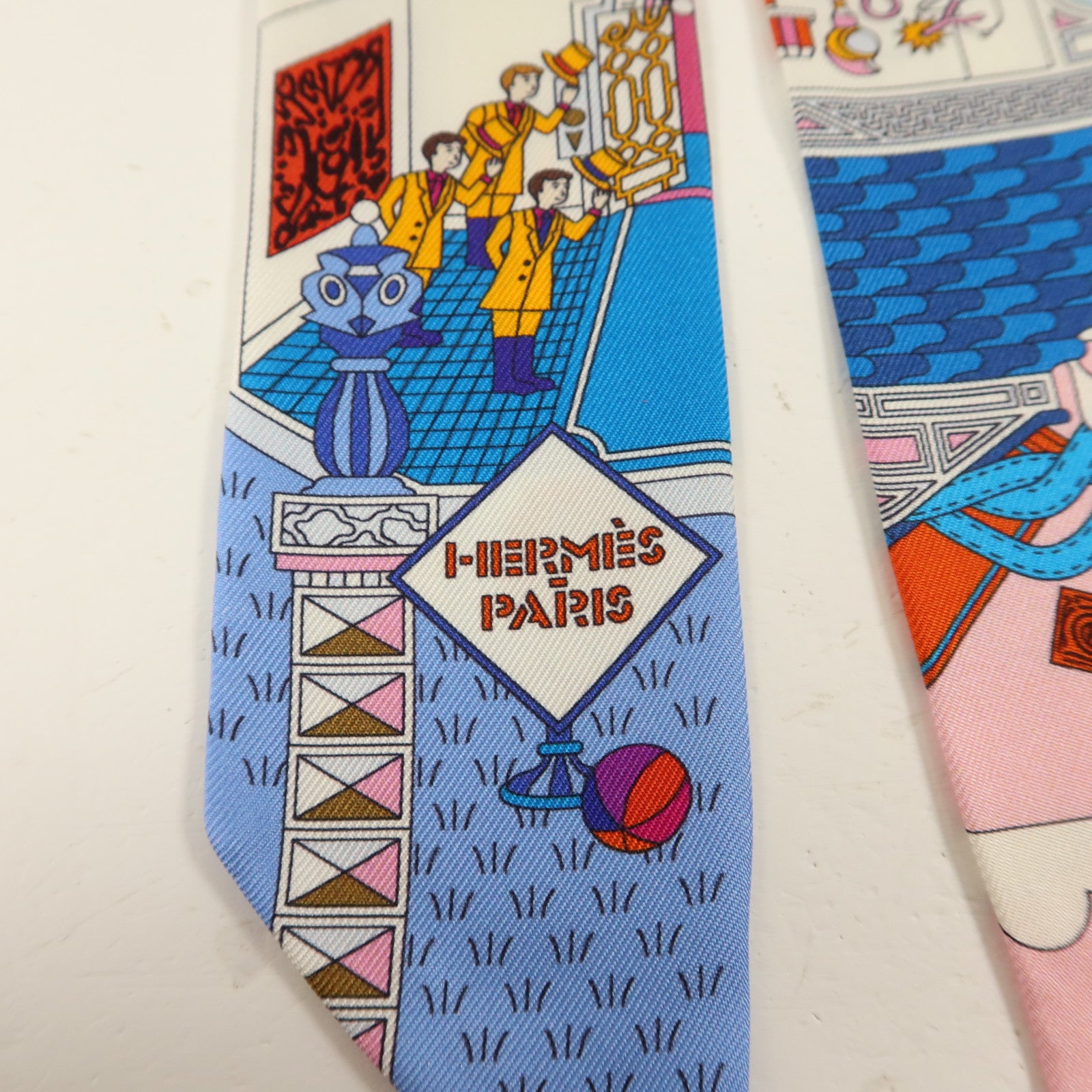 HERMES 絲質Twilly絲巾