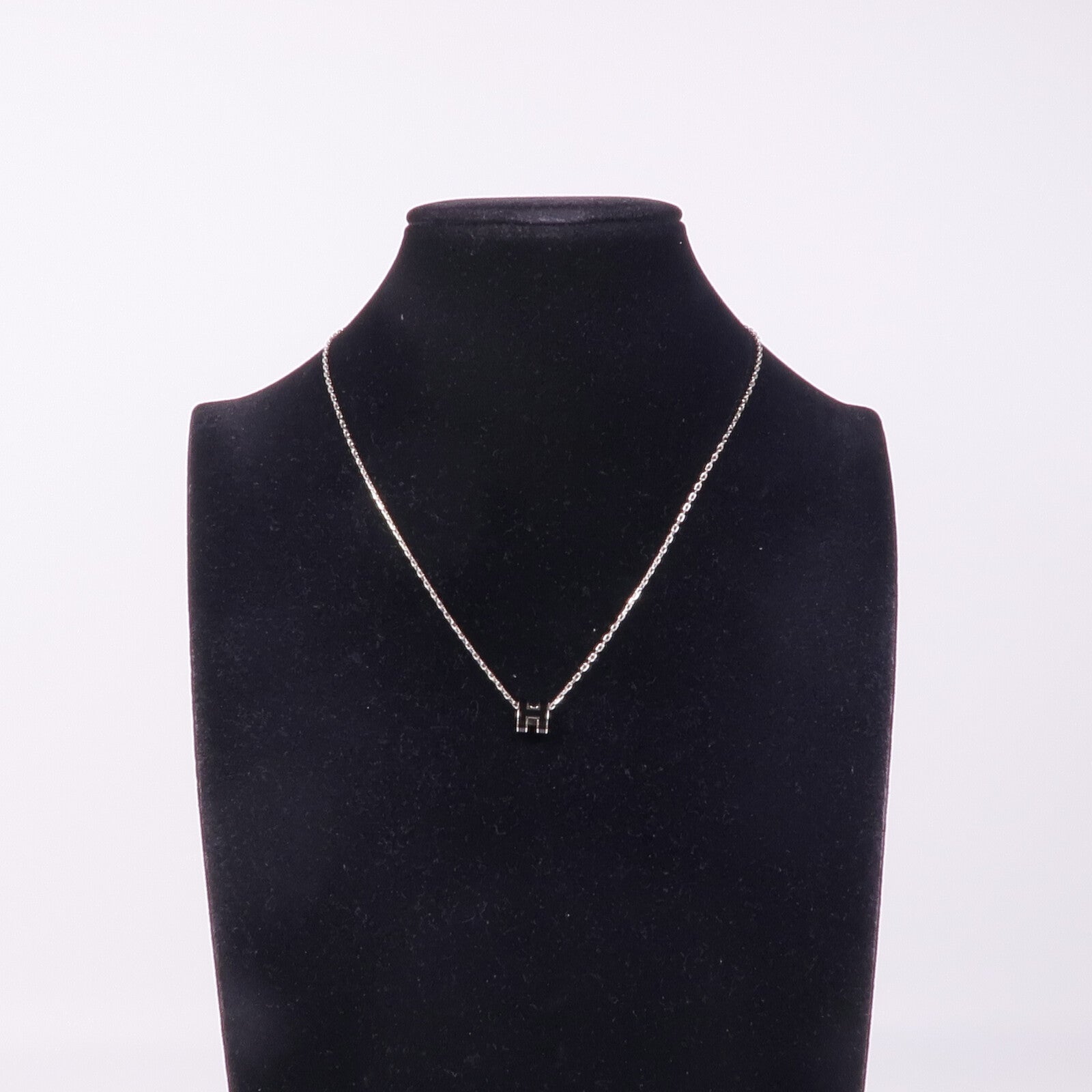 HERMES 金屬Pop H Necklace項鍊Noir