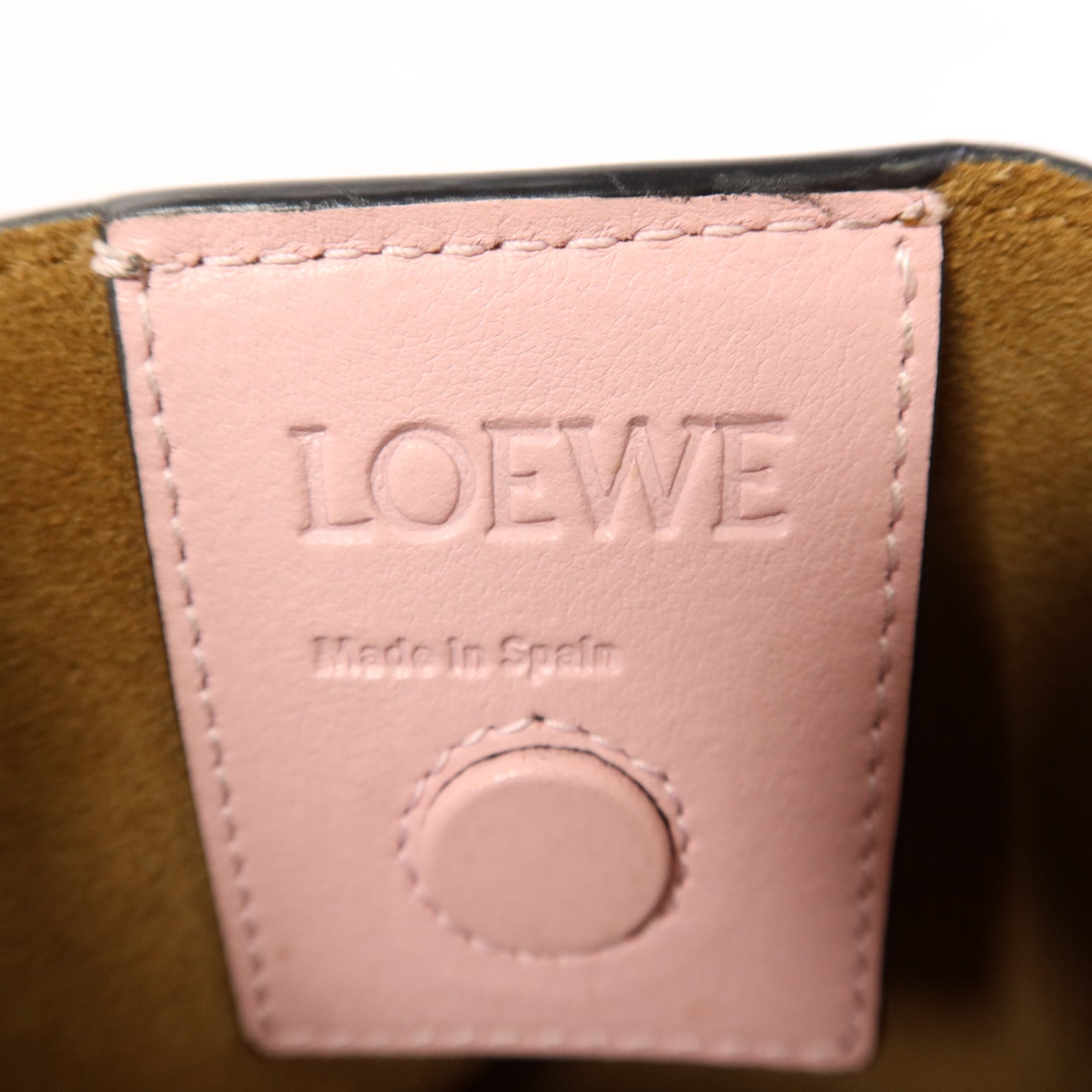 LOEWE 牛皮皮革T Shopper Tote手挽袋