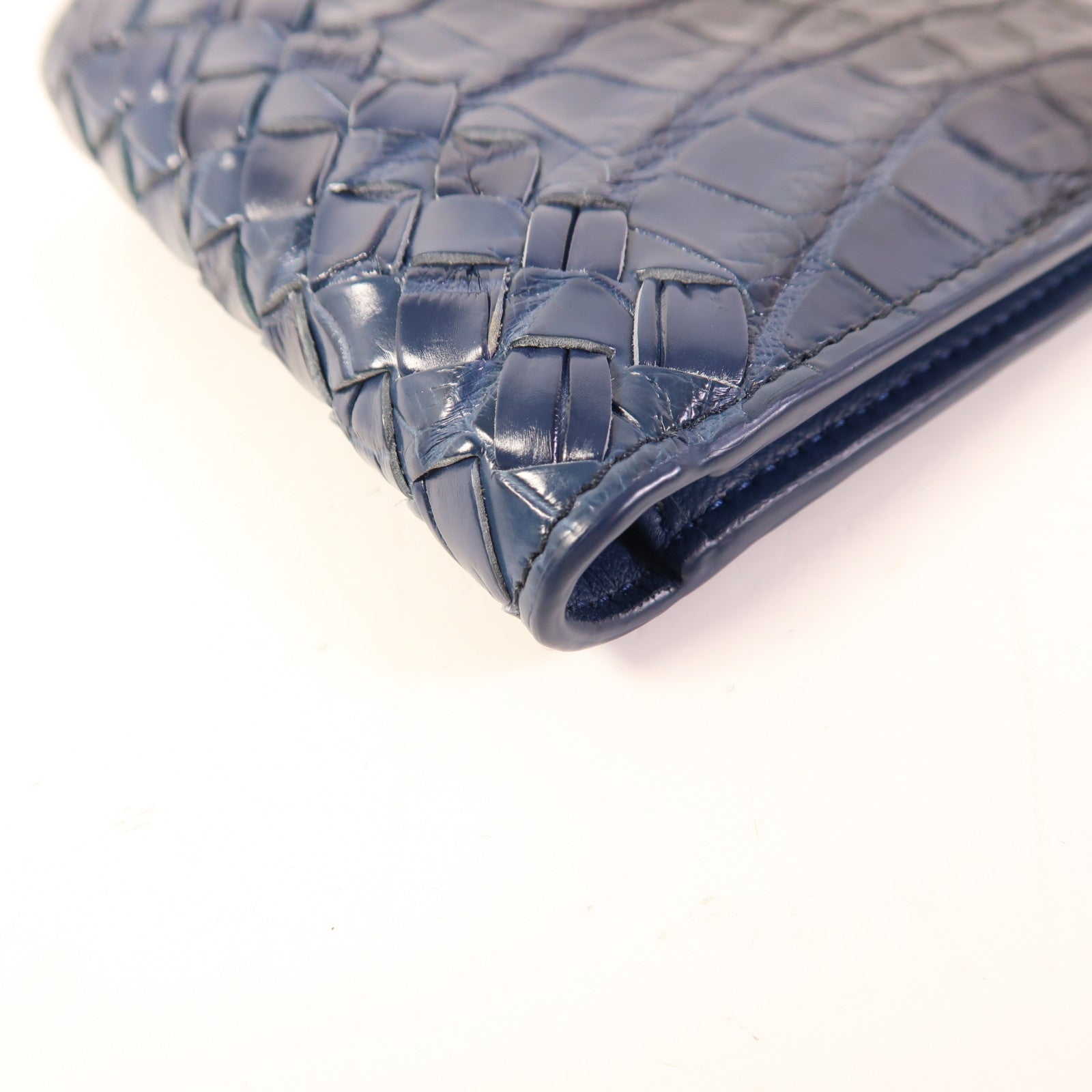 BOTTEGA VENETA 鱷魚皮革Wallet錢包