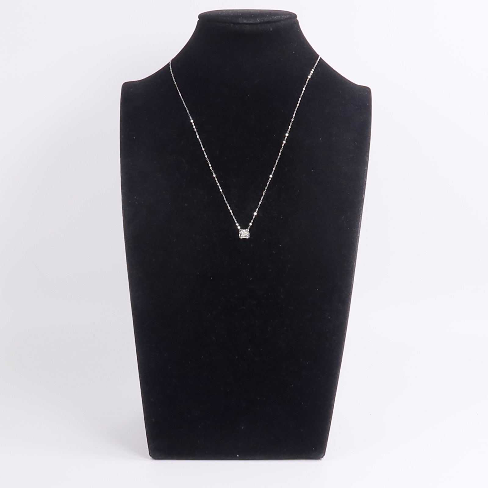 JEWELRY 18K白金Diamond Necklace鑽石項鍊