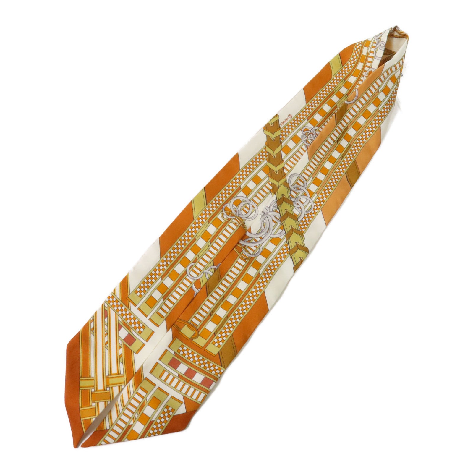 HERMES 絲質Twilly絲巾