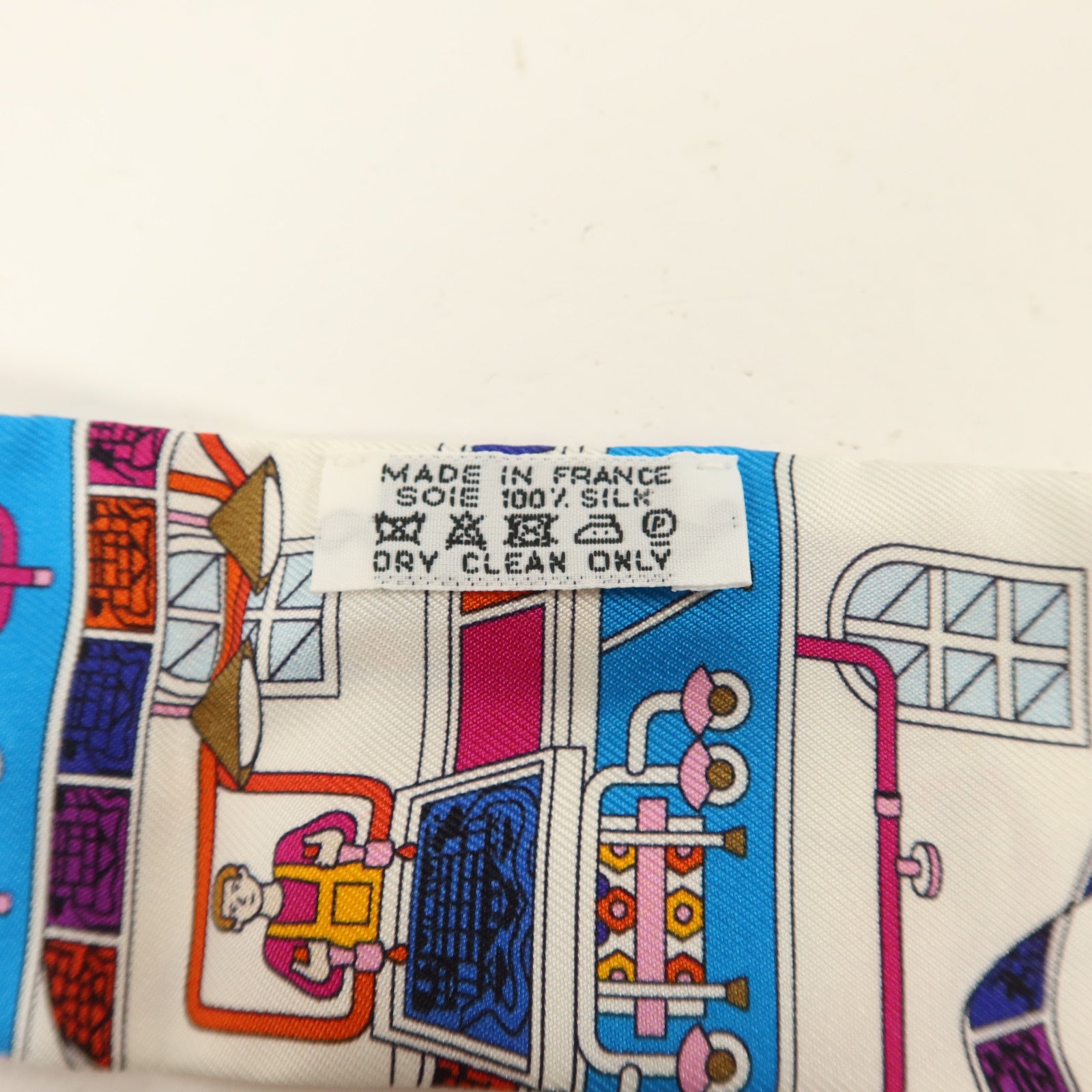 HERMES 絲質Twilly絲巾