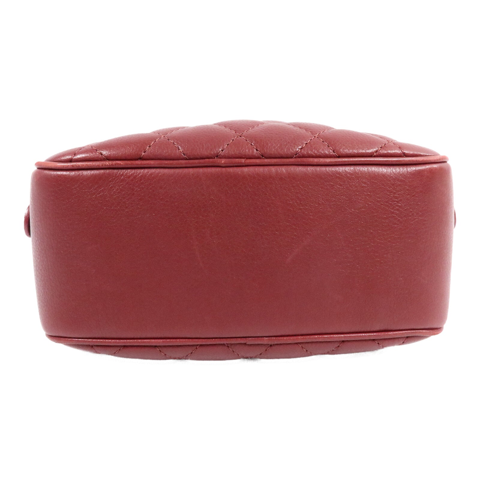 CHANEL 羊皮皮革Cosmetic Vanity Case手挽肩背兩用袋
