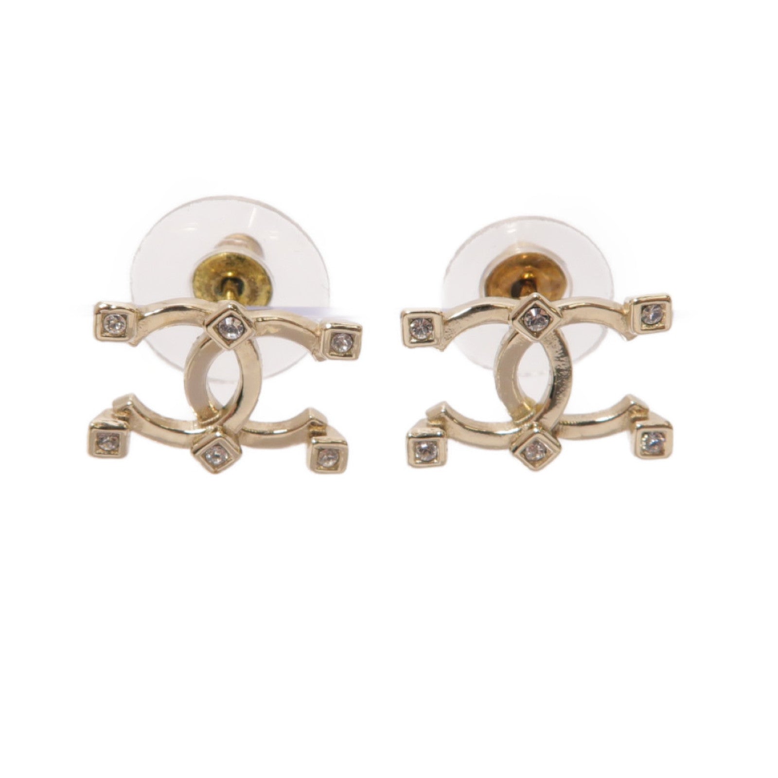 CHANEL 【激減優惠】金屬Earrings耳環金色